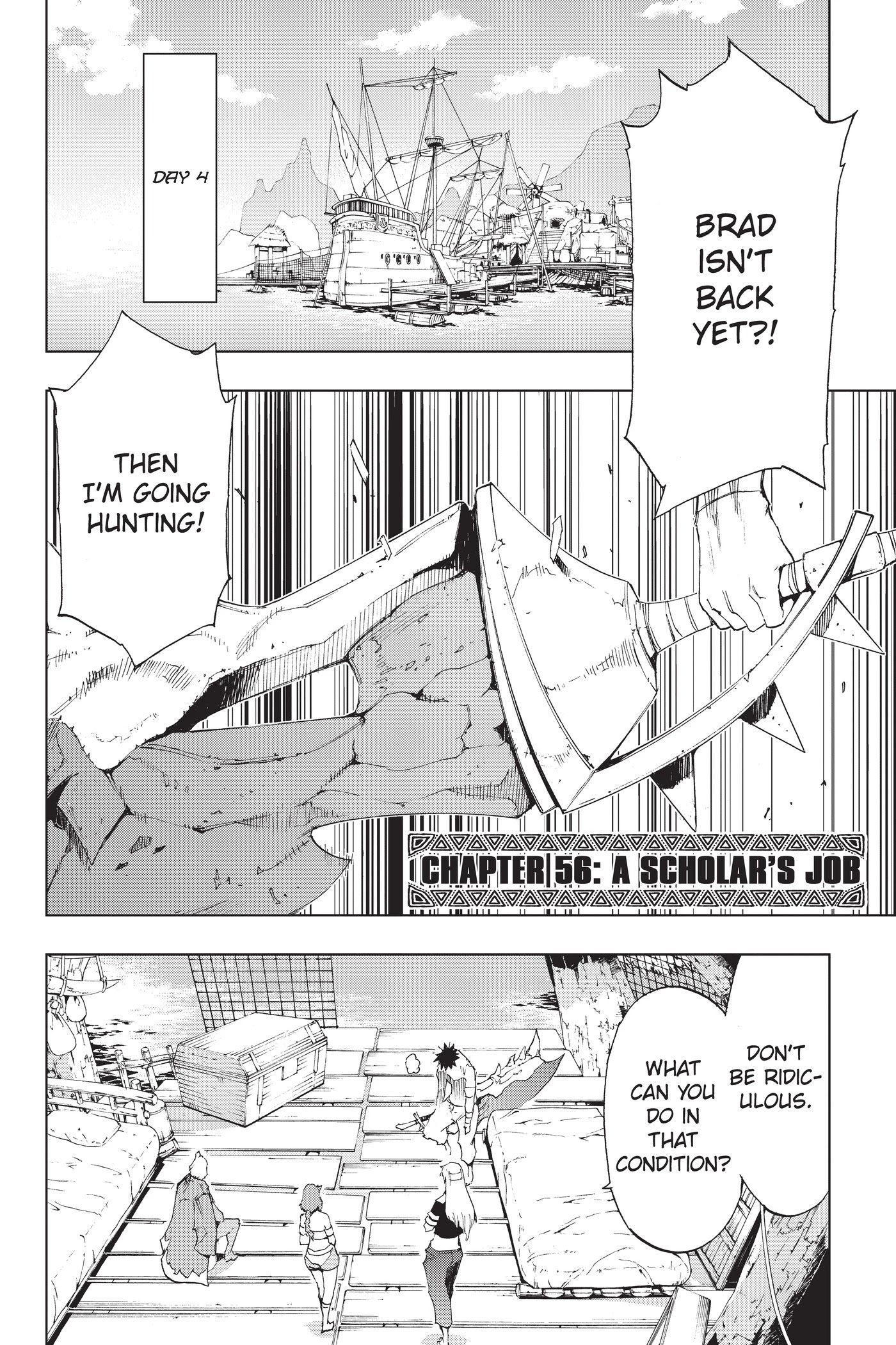 Monster Hunter - Senkou no Kariudo Chapter 56 page 6 - Chapter 56: A Scholar's Job