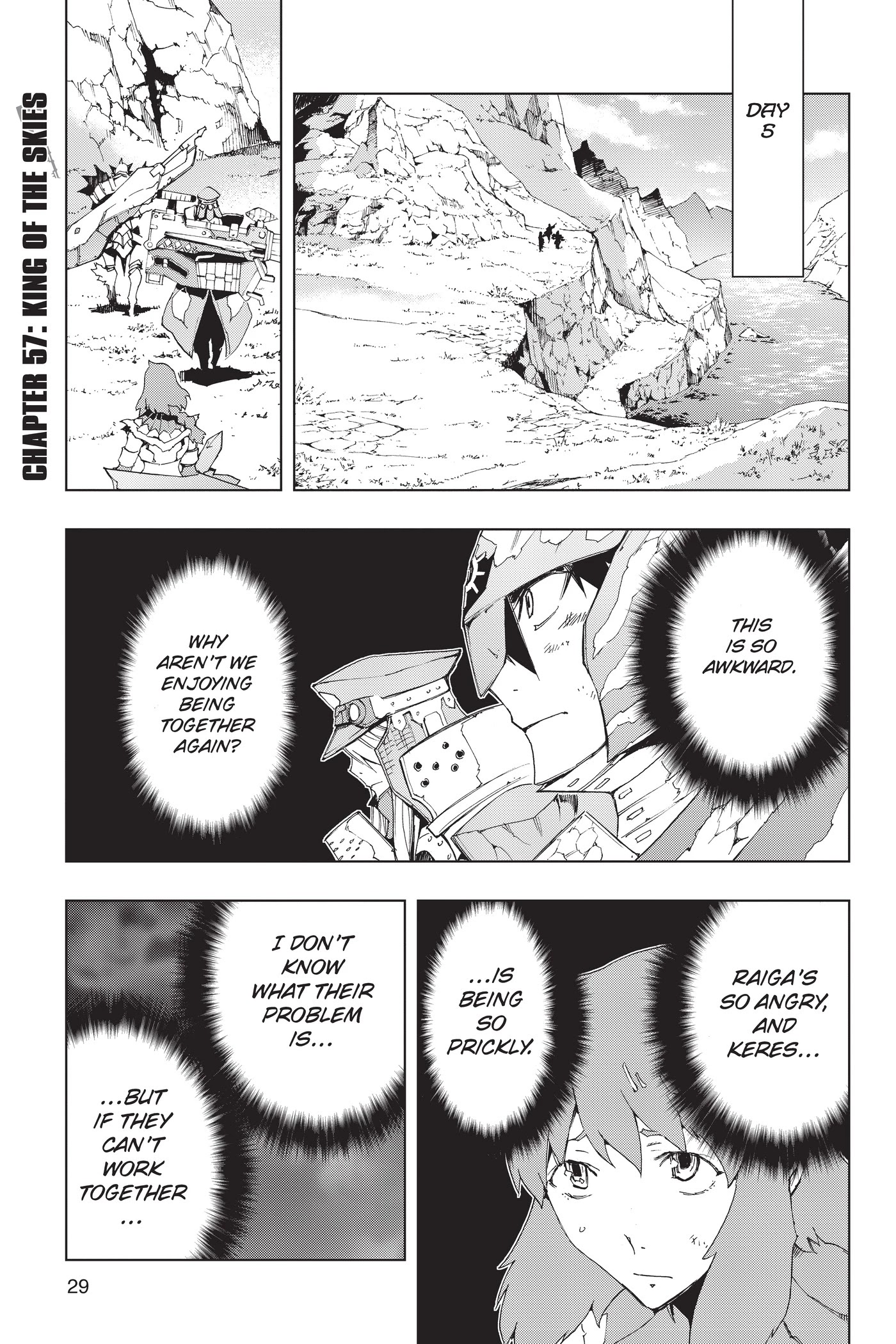 Monster Hunter - Senkou no Kariudo Chapter 57 page 1 - Chapter 57: King of the Skies