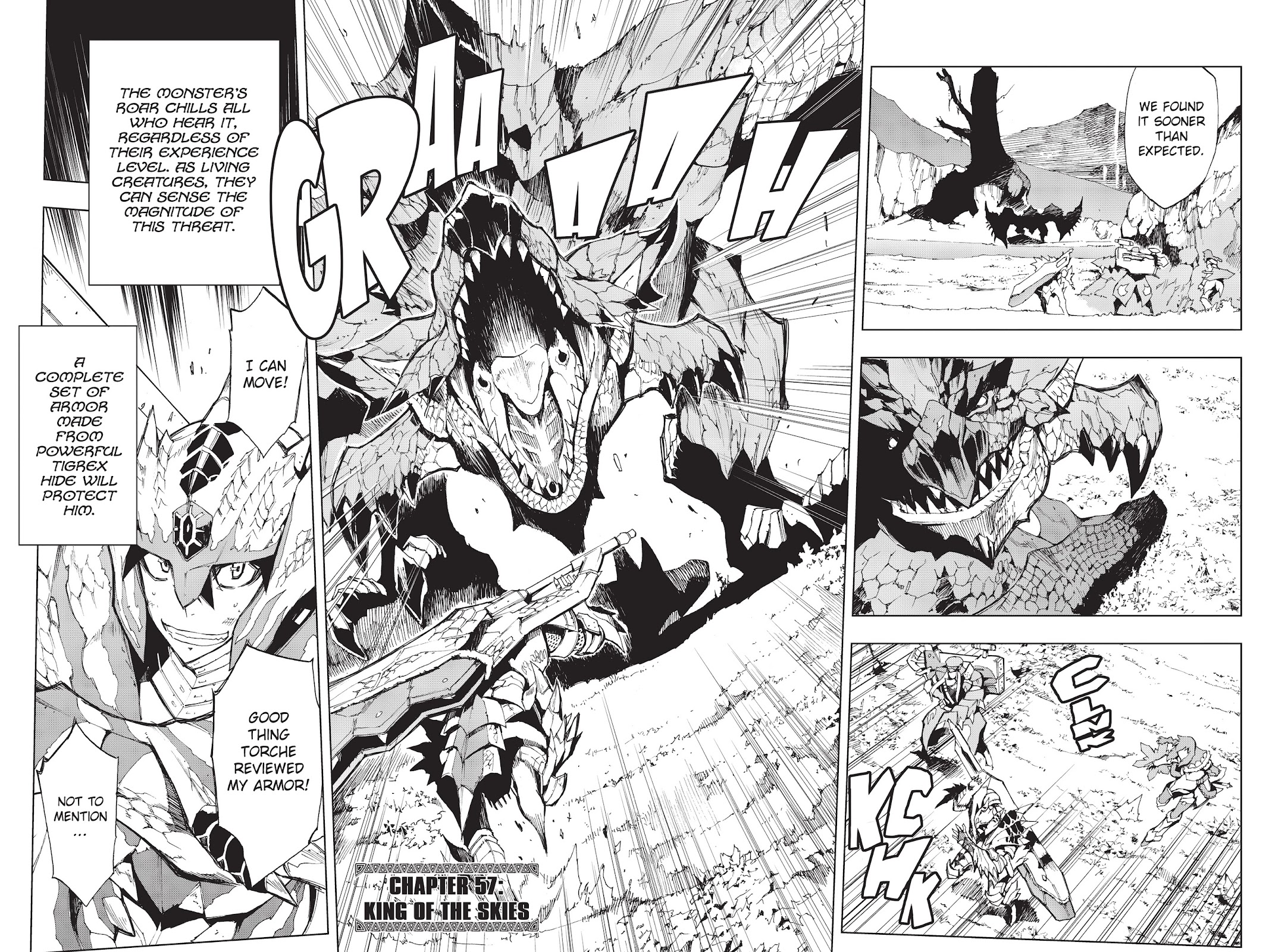 Monster Hunter - Senkou no Kariudo Chapter 57 page 4 - Chapter 57: King of the Skies