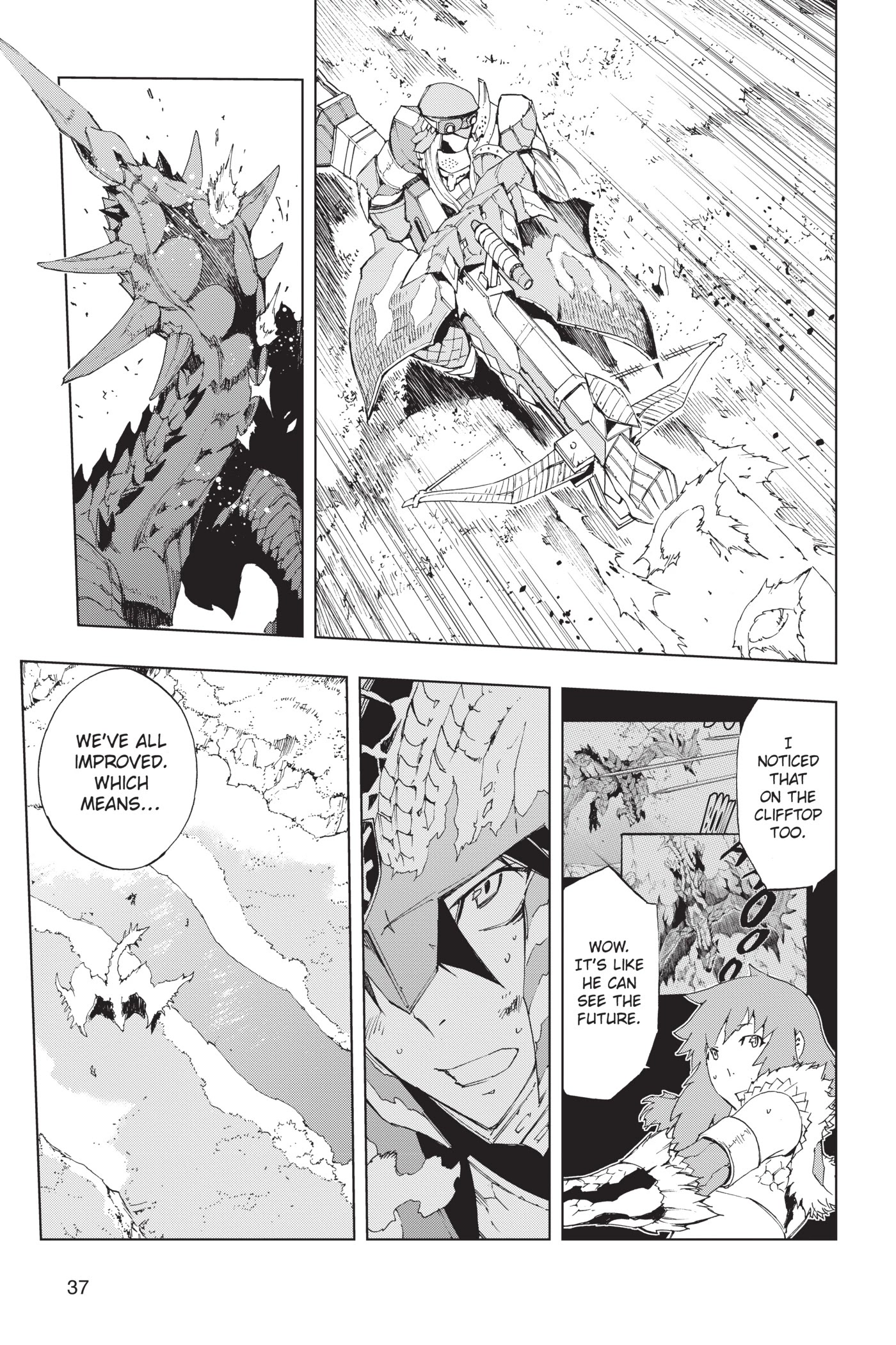 Monster Hunter - Senkou no Kariudo Chapter 57 page 8 - Chapter 57: King of the Skies