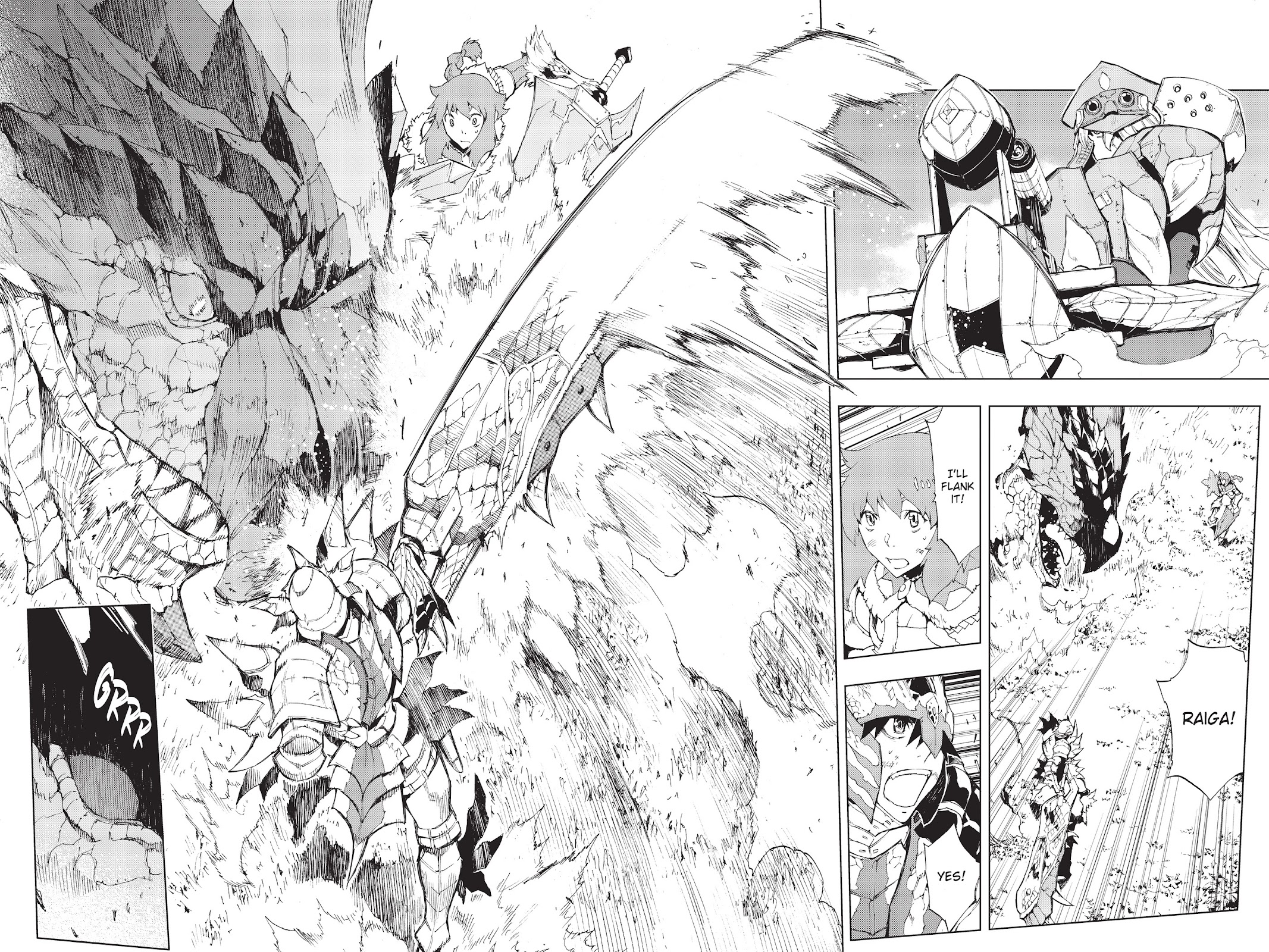 Monster Hunter - Senkou no Kariudo Chapter 58 page 15 - Chapter 58: A Solitary Island in the Fog