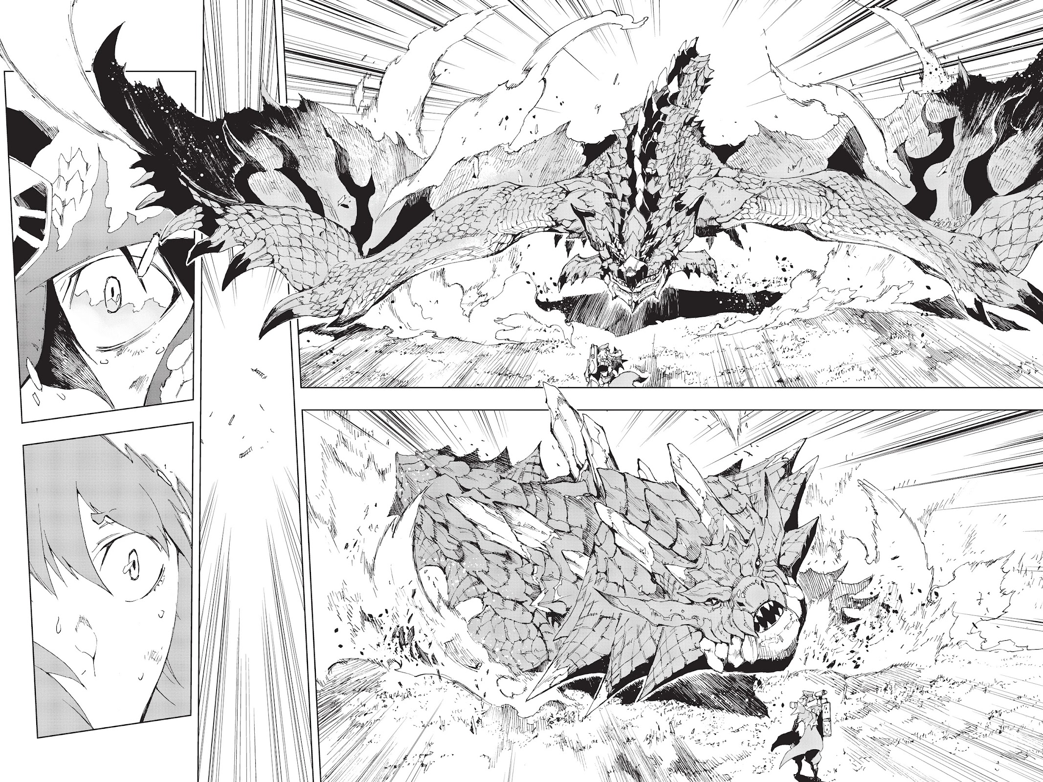 Monster Hunter - Senkou no Kariudo Chapter 59 page 16 - Chapter 59: Lord of the Seas, King of the Skies