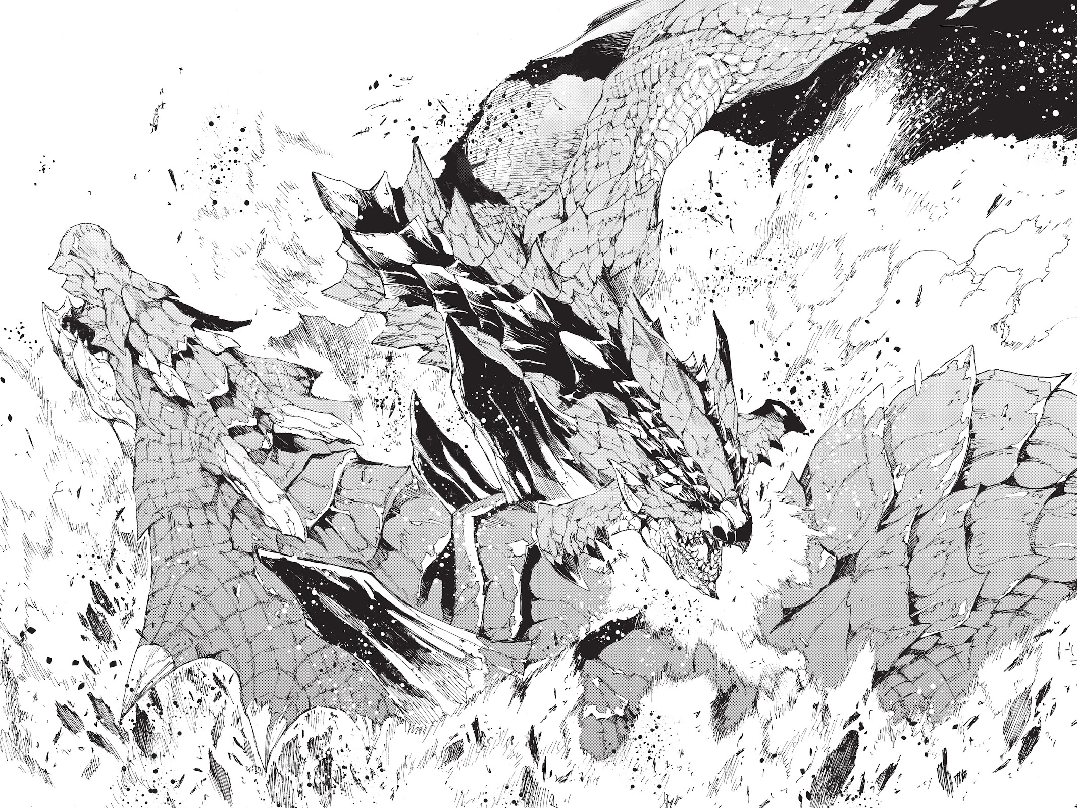 Monster Hunter - Senkou no Kariudo Chapter 59 page 17 - Chapter 59: Lord of the Seas, King of the Skies