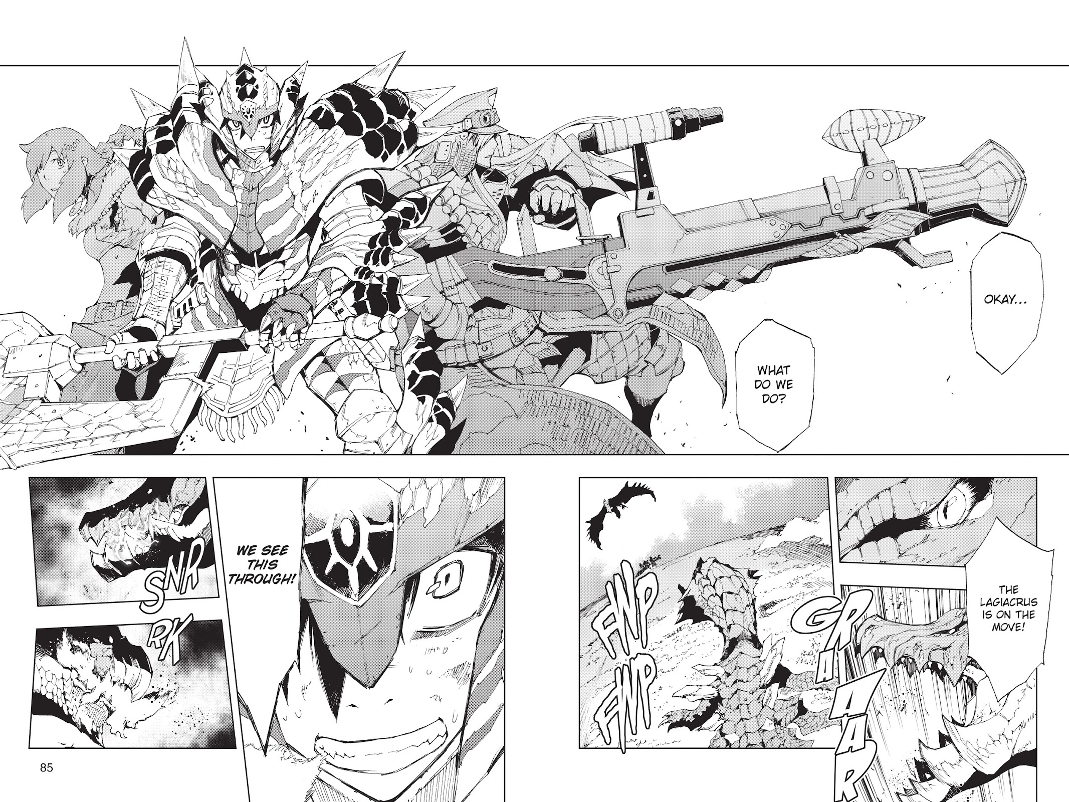 Monster Hunter - Senkou no Kariudo Chapter 59 page 7 - Chapter 59: Lord of the Seas, King of the Skies