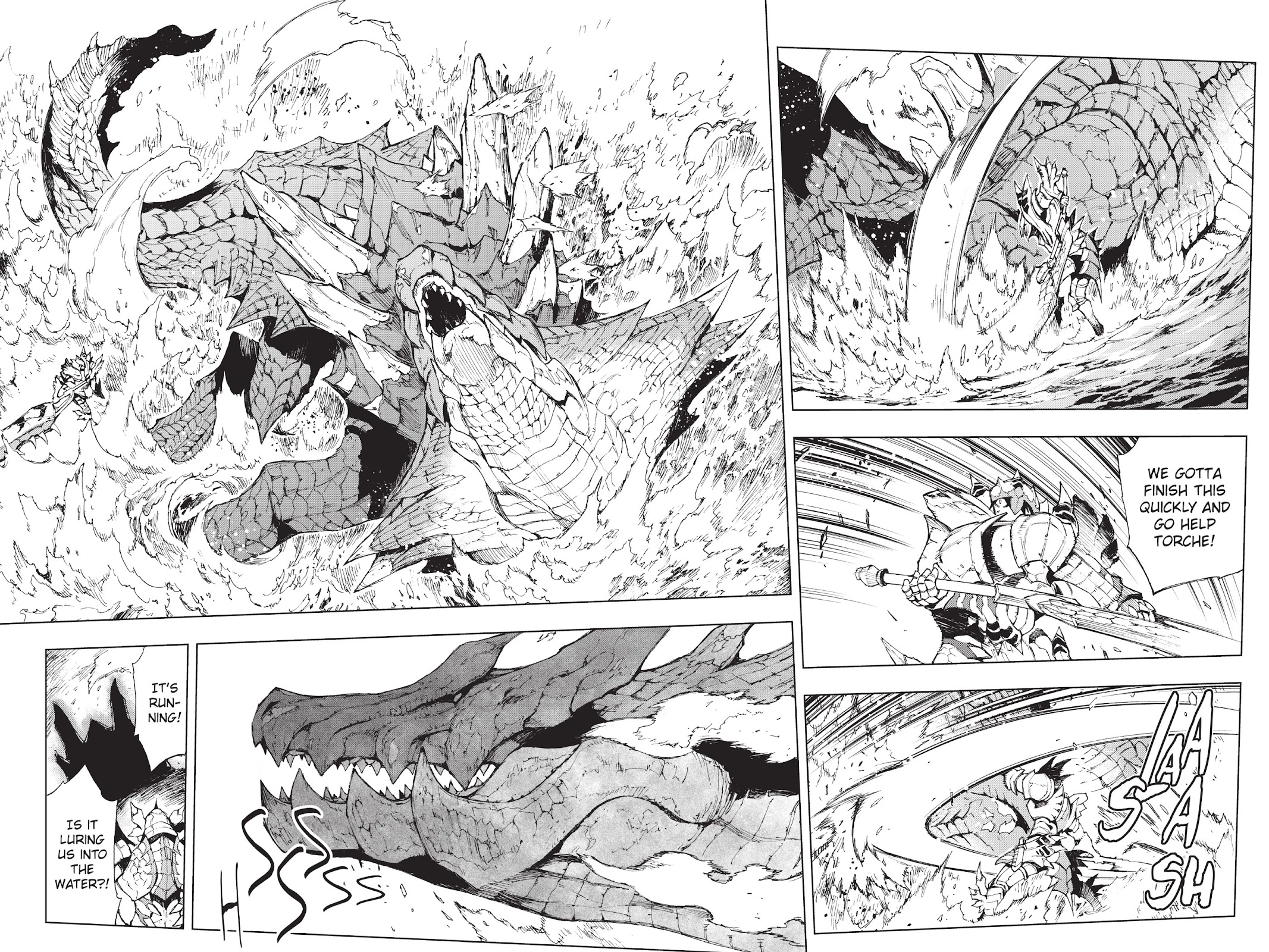 Monster Hunter - Senkou no Kariudo Chapter 61 page 12 - Chapter 61: Scattering