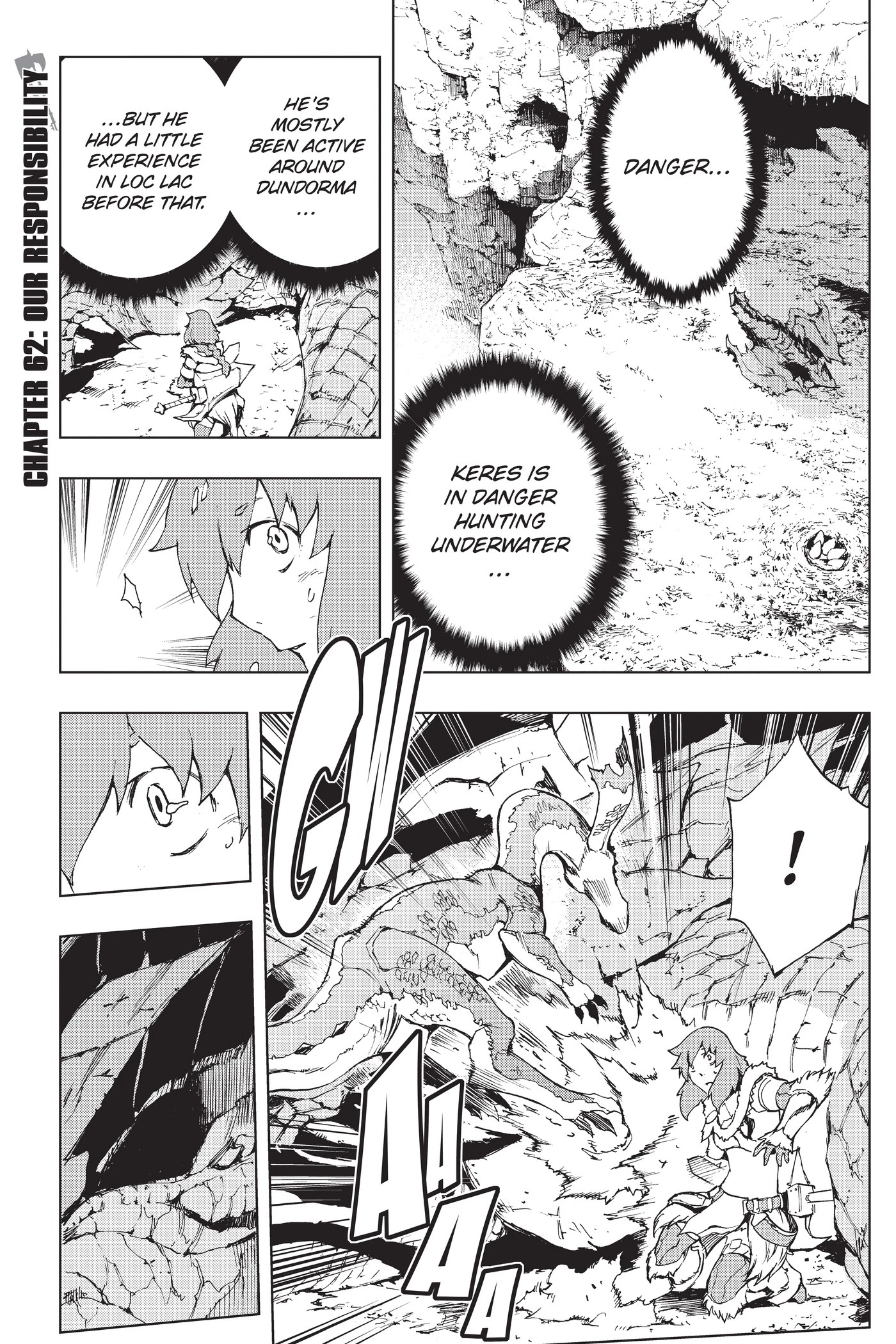 Monster Hunter - Senkou no Kariudo Chapter 62 page 1 - Chapter 62: Our Responsibility