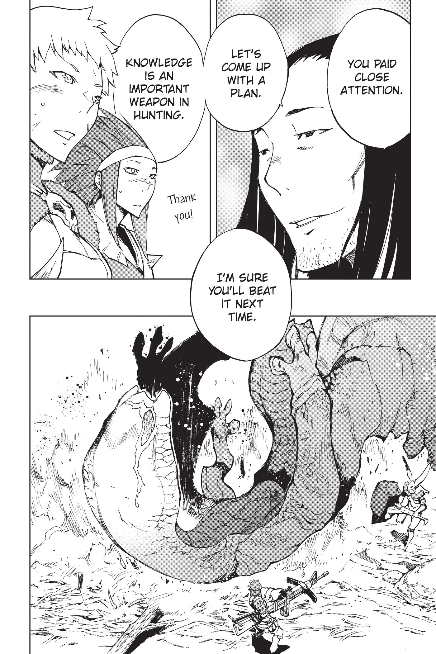 Monster Hunter - Senkou no Kariudo Chapter 63.5 page 4 - Chapter 63.5: Another Hunter 8