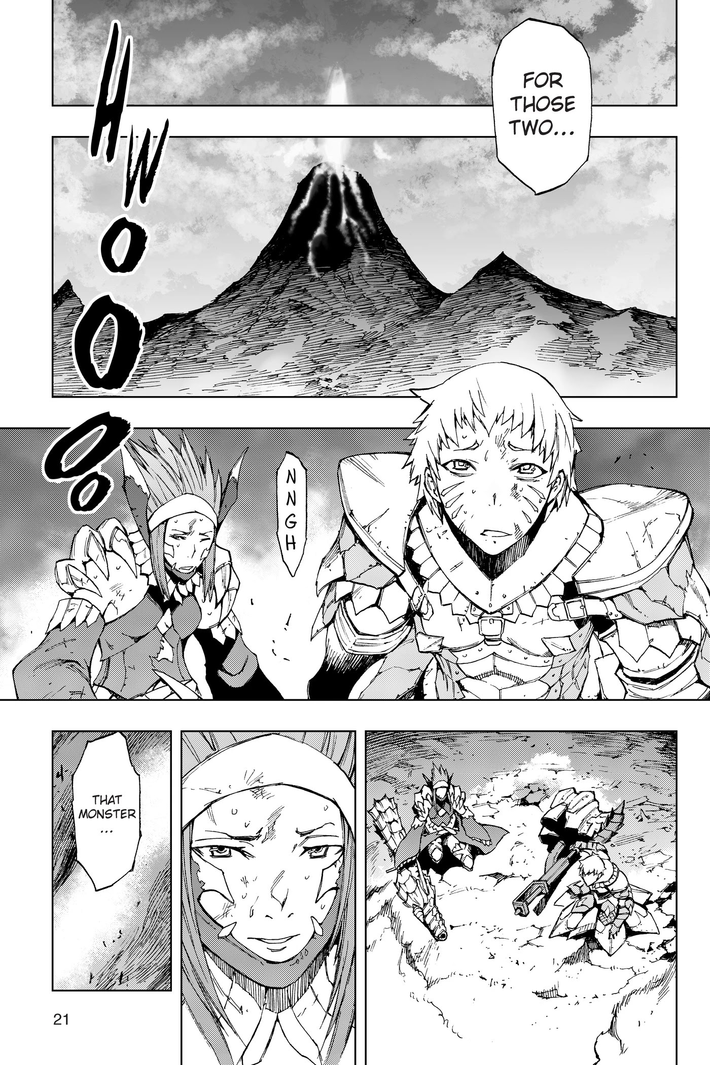Monster Hunter - Senkou no Kariudo Chapter 64 page 22 - Chapter 64: Light and Shadow