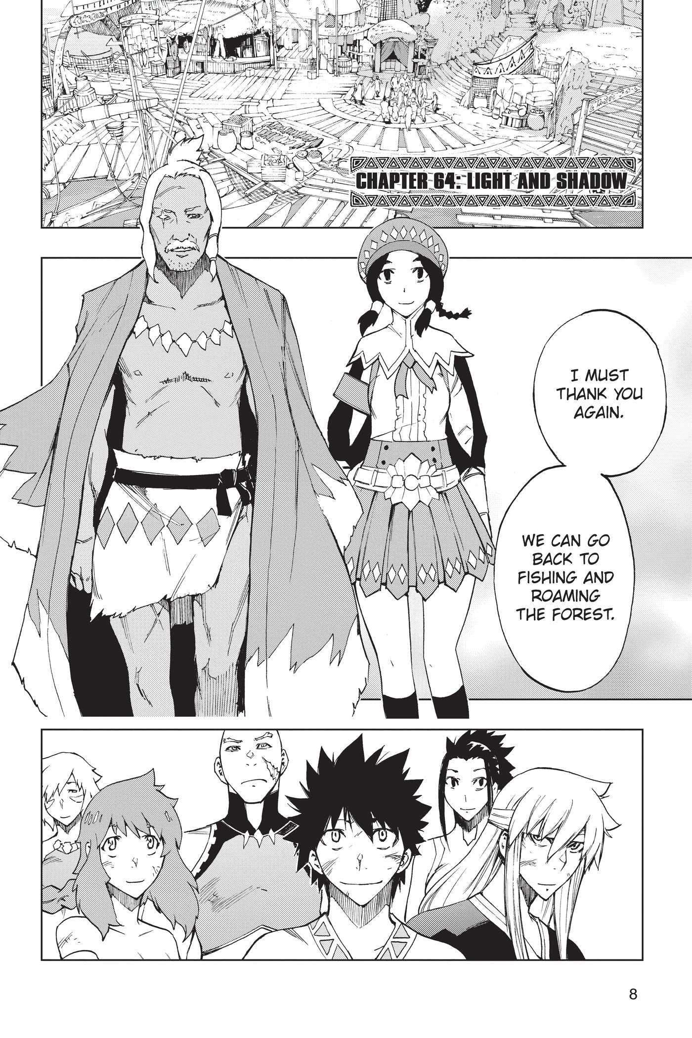 Monster Hunter - Senkou no Kariudo Chapter 64 page 9 - Chapter 64: Light and Shadow