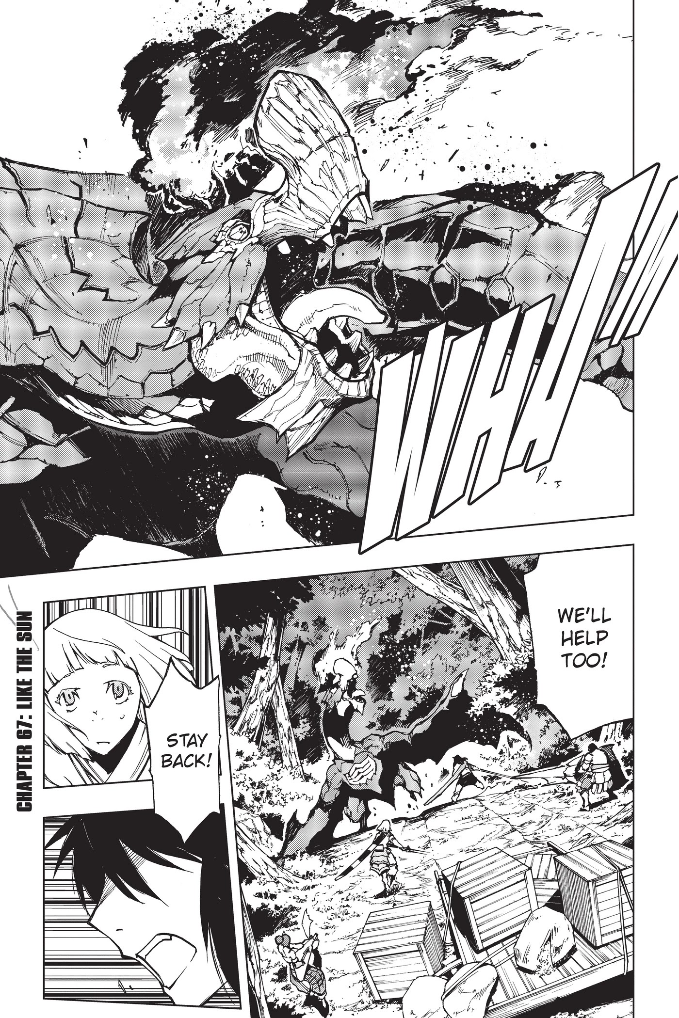 Monster Hunter - Senkou no Kariudo Chapter 67 page 1 - Chapter 67: Like the Sun