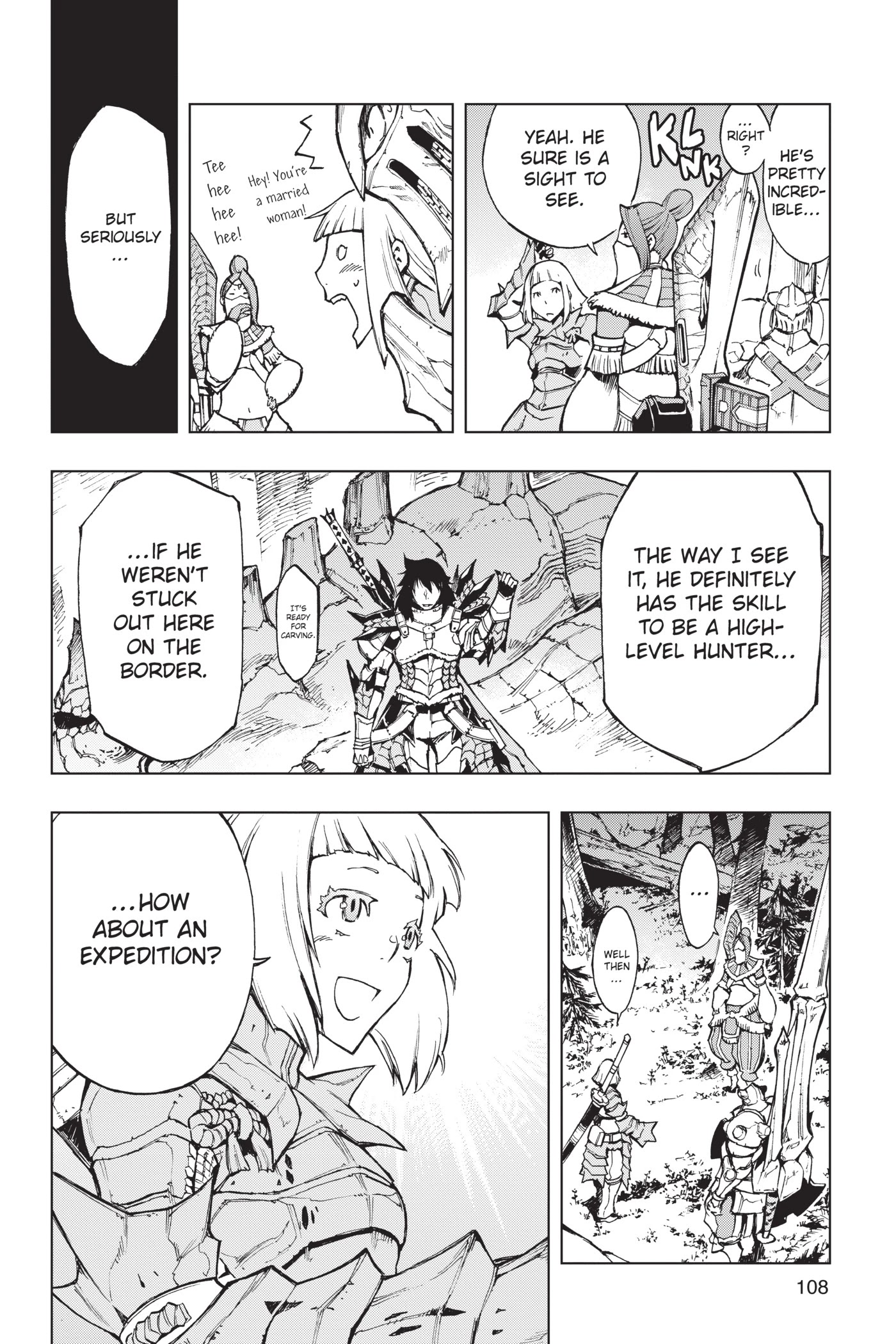 Monster Hunter - Senkou no Kariudo Chapter 68 page 4 - Chapter 68: Just a Little