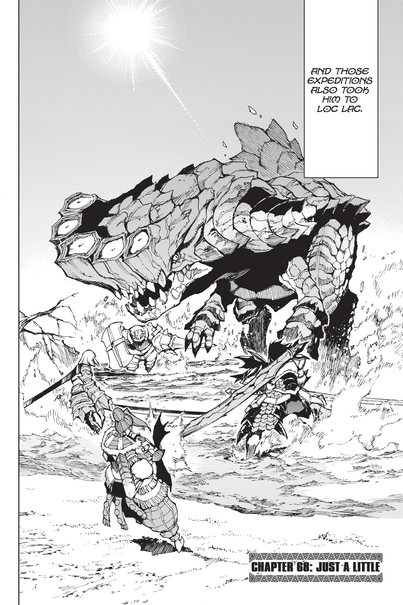 Monster Hunter - Senkou no Kariudo Chapter 68 page 6 - Chapter 68: Just a Little