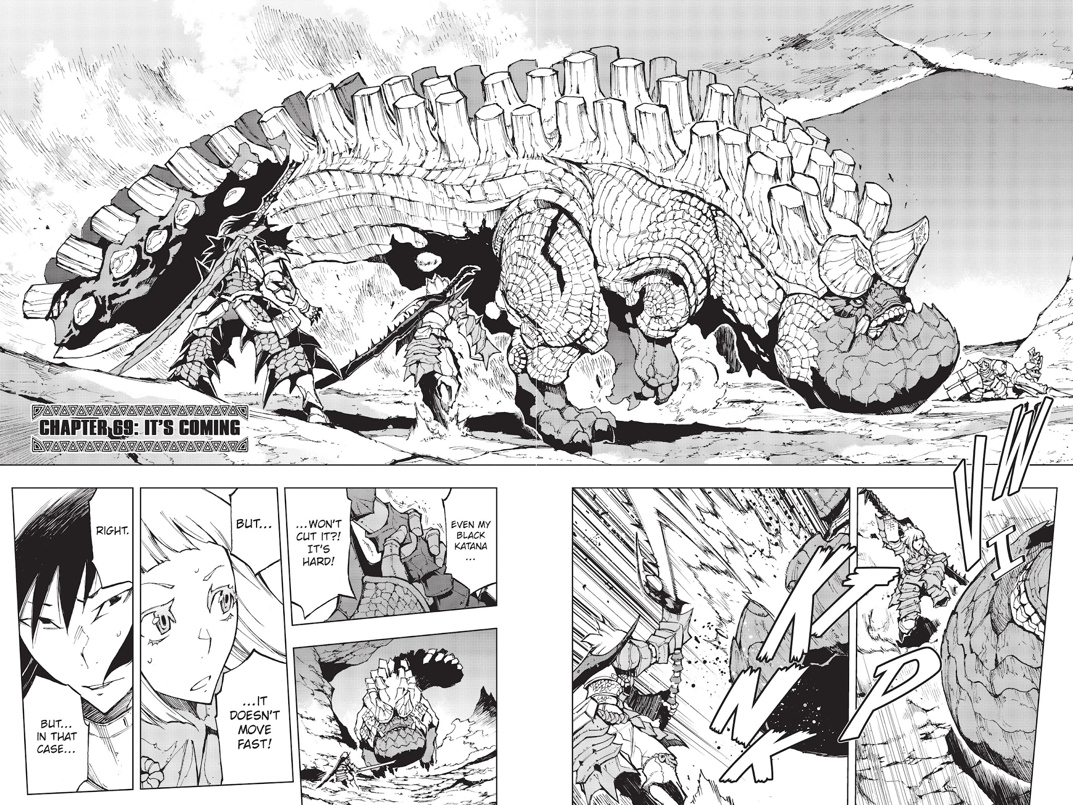Monster Hunter - Senkou no Kariudo Chapter 69 page 6 - Chapter 69: It's Coming