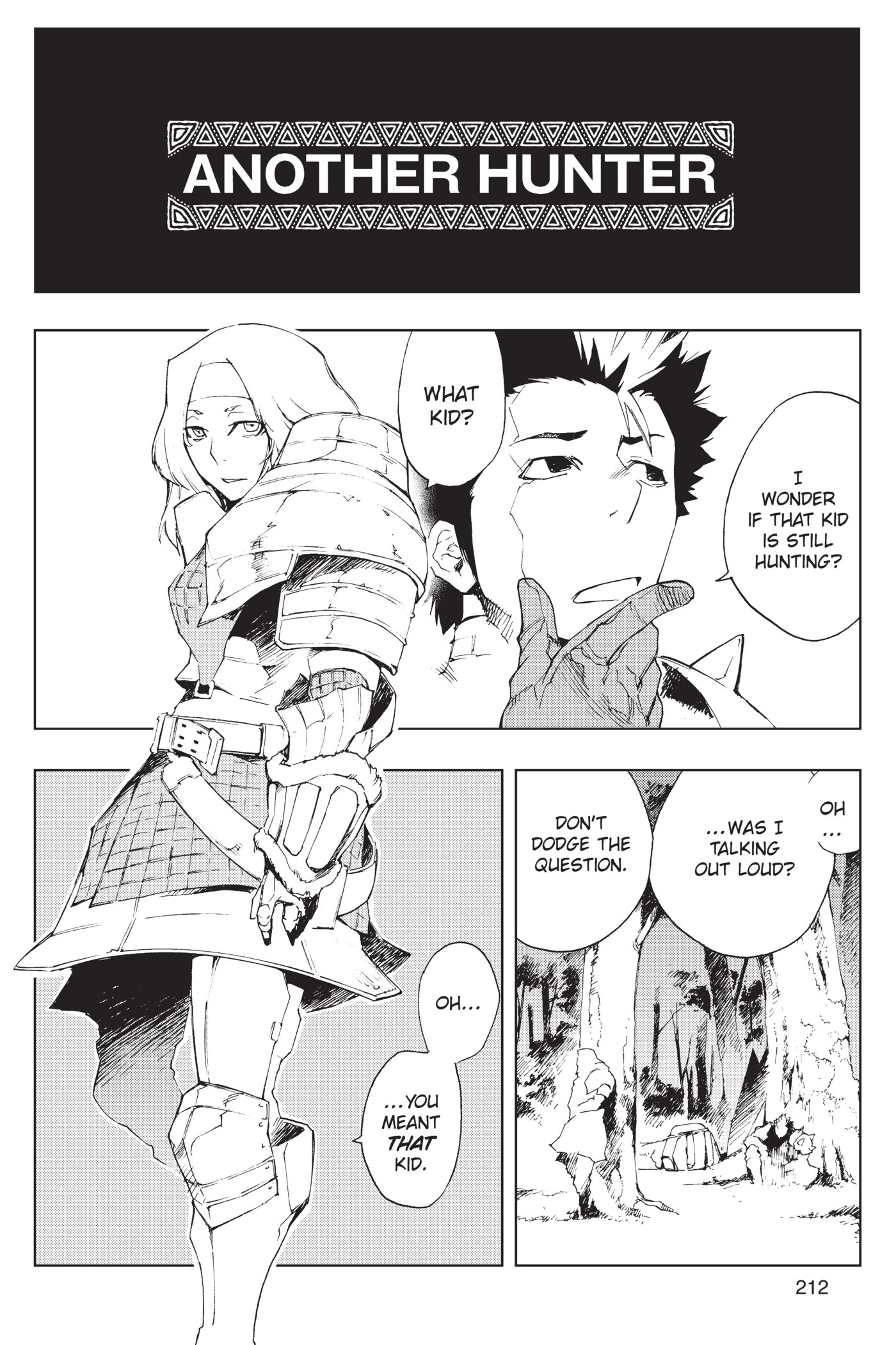 Monster Hunter - Senkou no Kariudo Chapter 7.5 page 1 - Chapter 7.5: Another Hunter