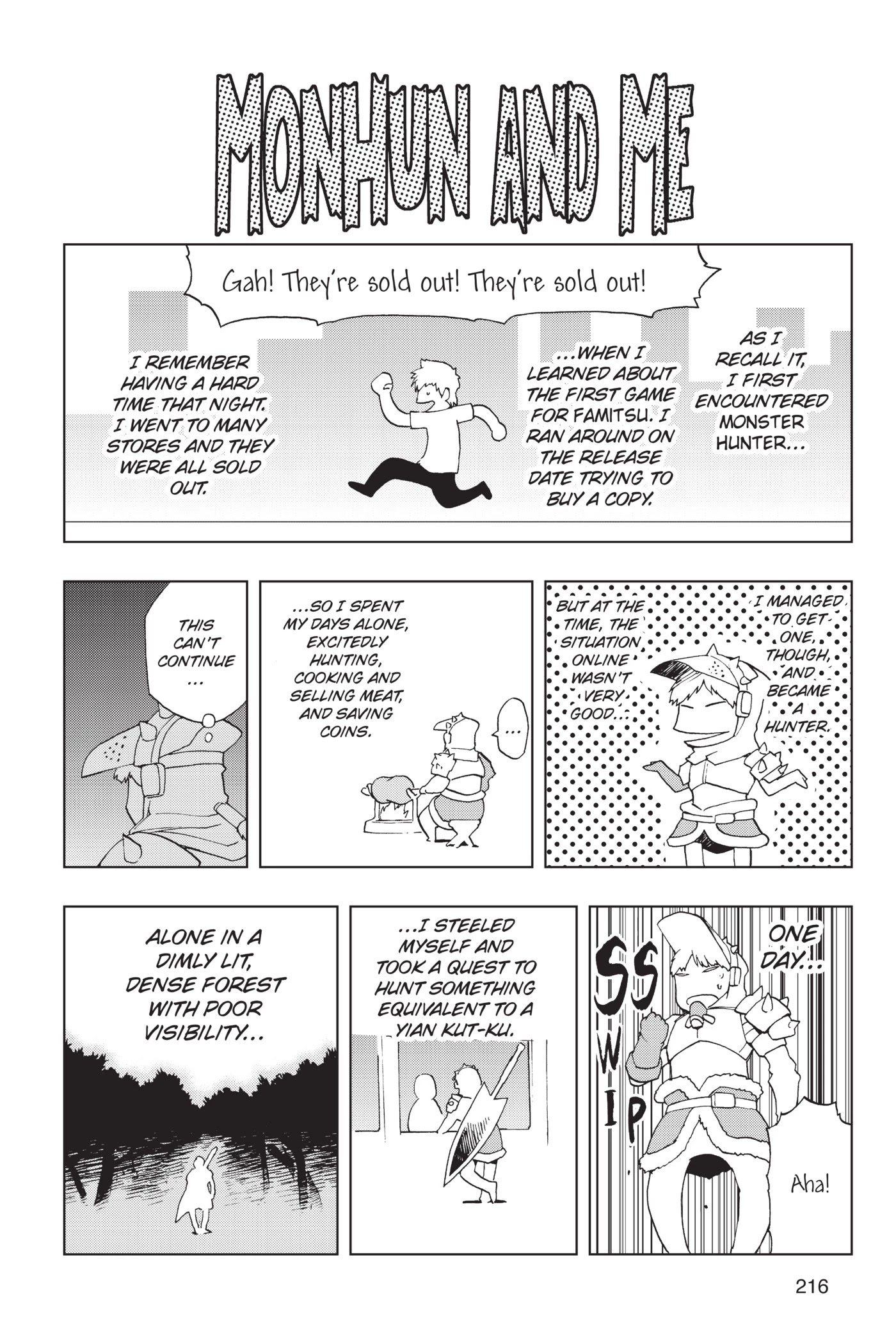 Monster Hunter - Senkou no Kariudo Chapter 7.5 page 5 - Chapter 7.5: Another Hunter