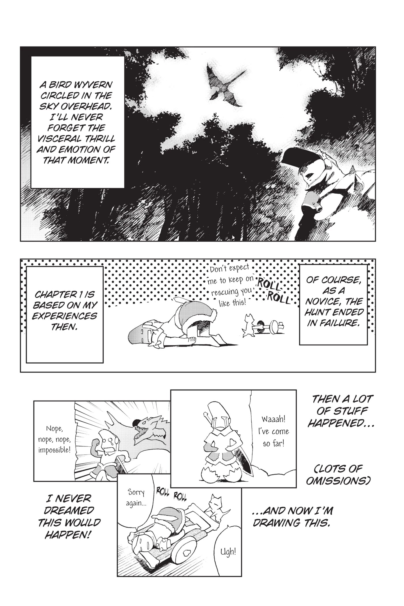 Monster Hunter - Senkou no Kariudo Chapter 7.5 page 6 - Chapter 7.5: Another Hunter