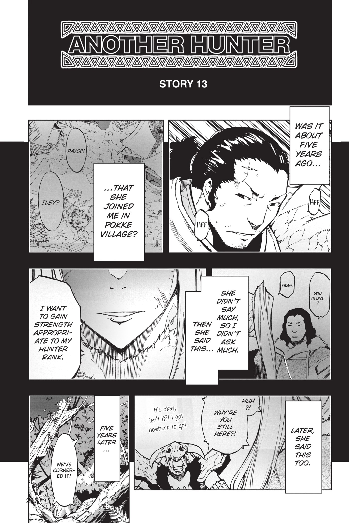 Monster Hunter - Senkou no Kariudo Chapter 71.5 page 1 - Chapter 71.5: Another Hunter 9