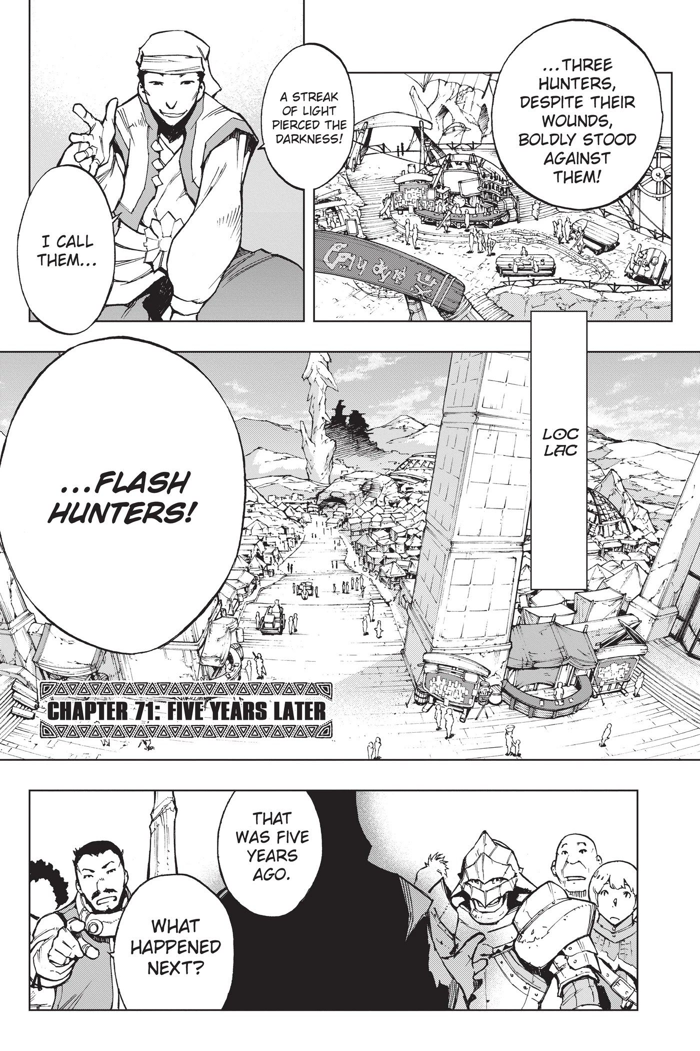 Monster Hunter - Senkou no Kariudo Chapter 71 page 8 - Chapter 71: Five Years Later