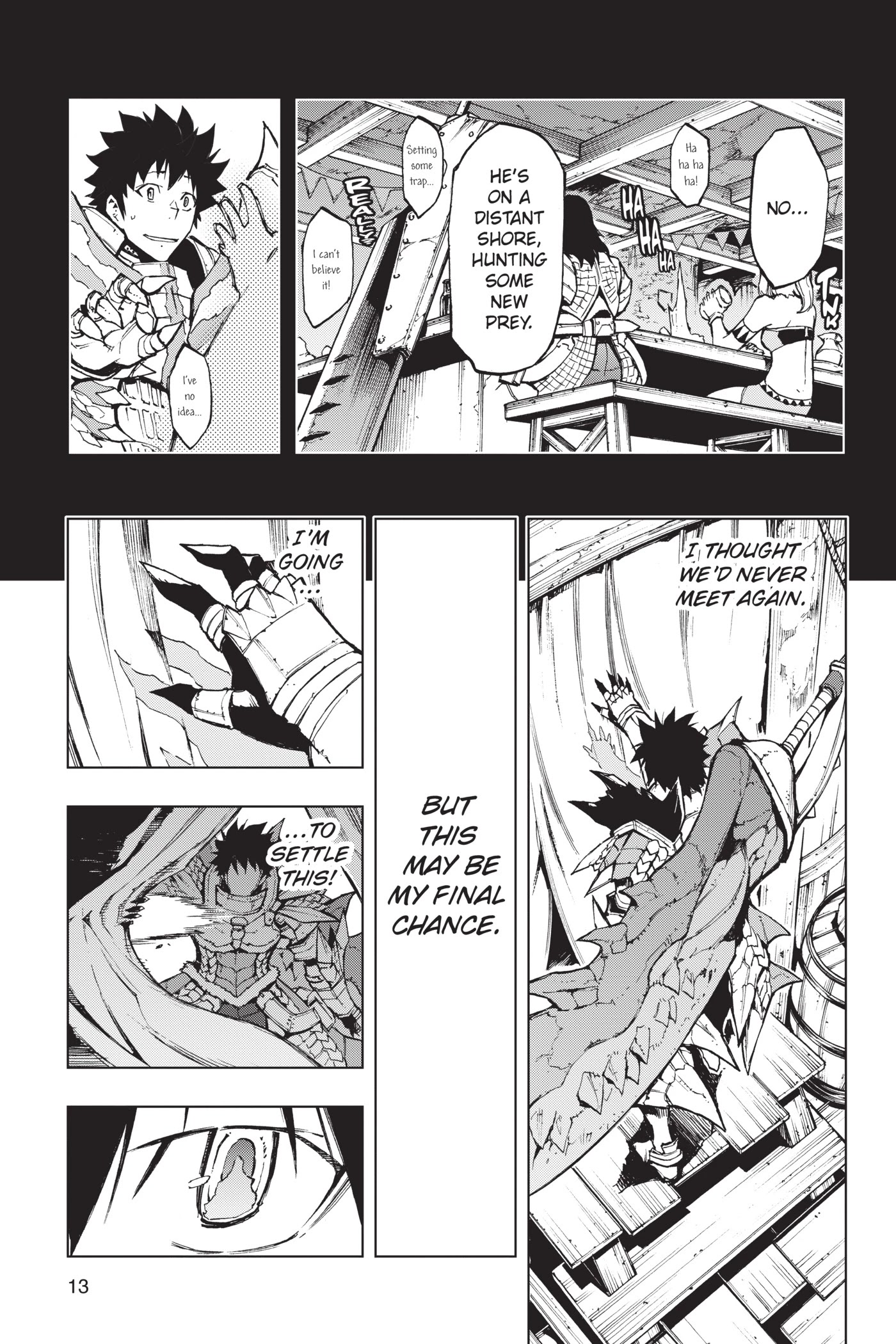 Monster Hunter - Senkou no Kariudo Chapter 72 page 14 - Chapter 72: Visitor from the Shadows