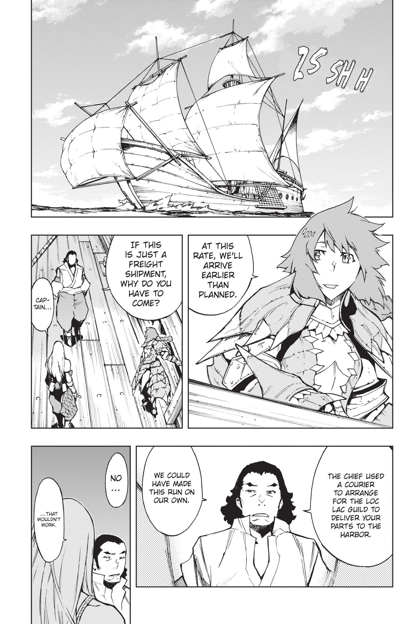Monster Hunter - Senkou no Kariudo Chapter 74 page 3 - Chapter 74: Shipping Route