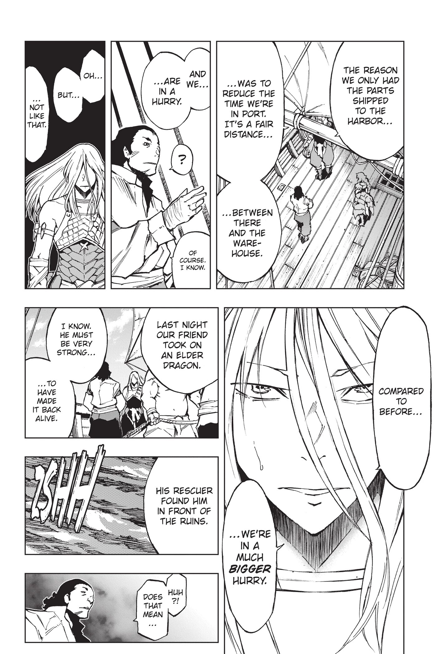 Monster Hunter - Senkou no Kariudo Chapter 74 page 4 - Chapter 74: Shipping Route