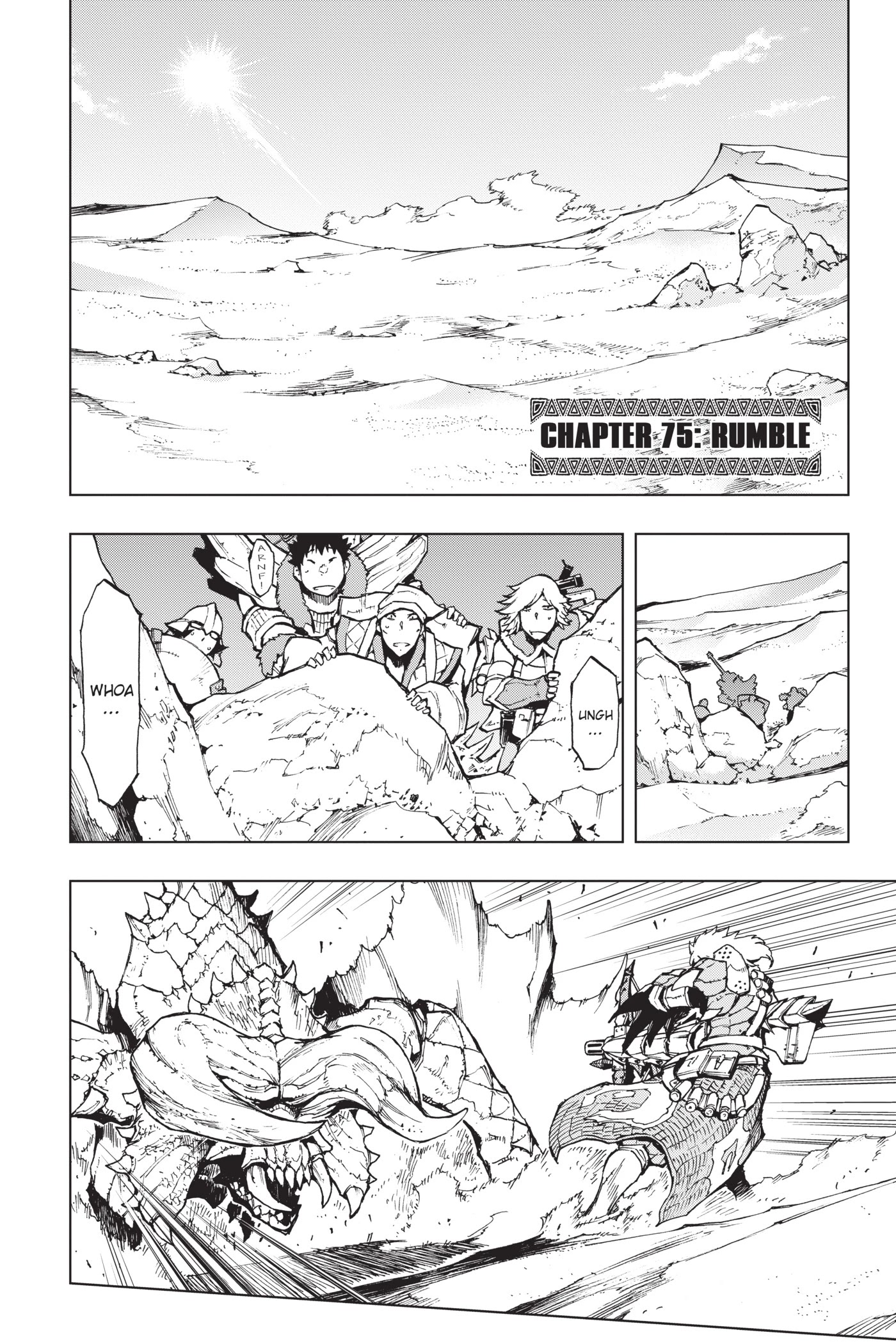 Monster Hunter - Senkou no Kariudo Chapter 75 page 2 - Chapter 75: Rumble