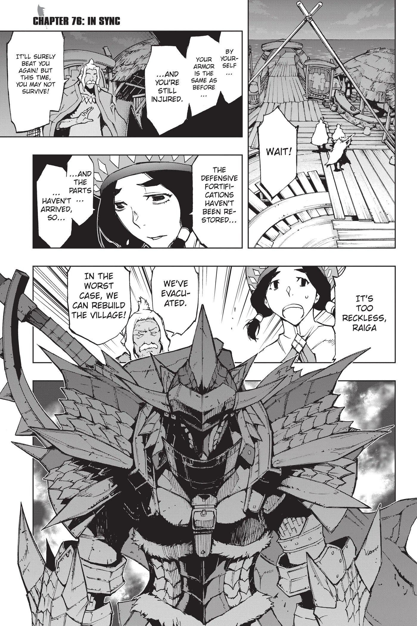 Monster Hunter - Senkou no Kariudo Chapter 76 page 1 - Chapter 76: In Sync