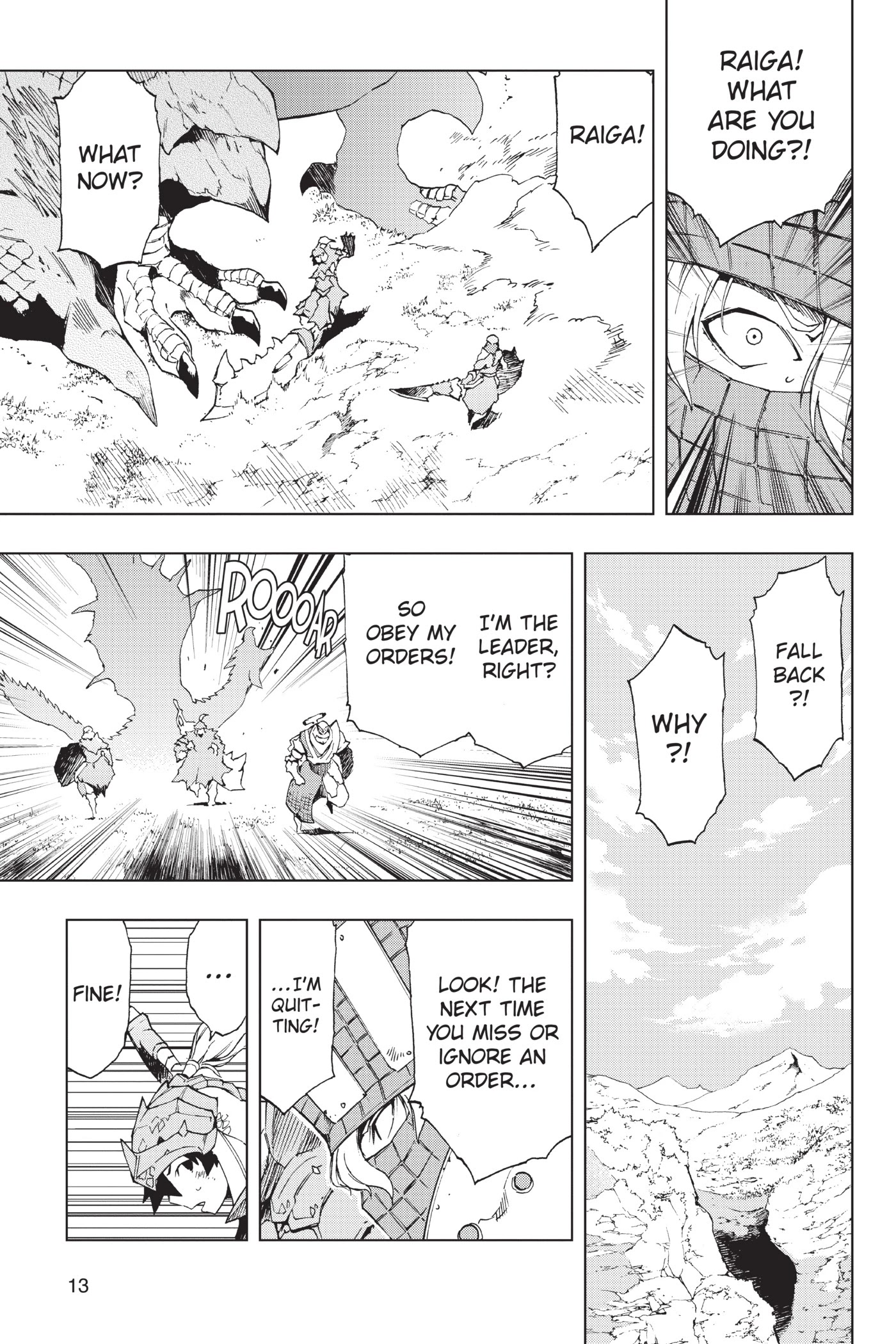 Monster Hunter - Senkou no Kariudo Chapter 8 page 11 - Chapter 8: Hand Signals