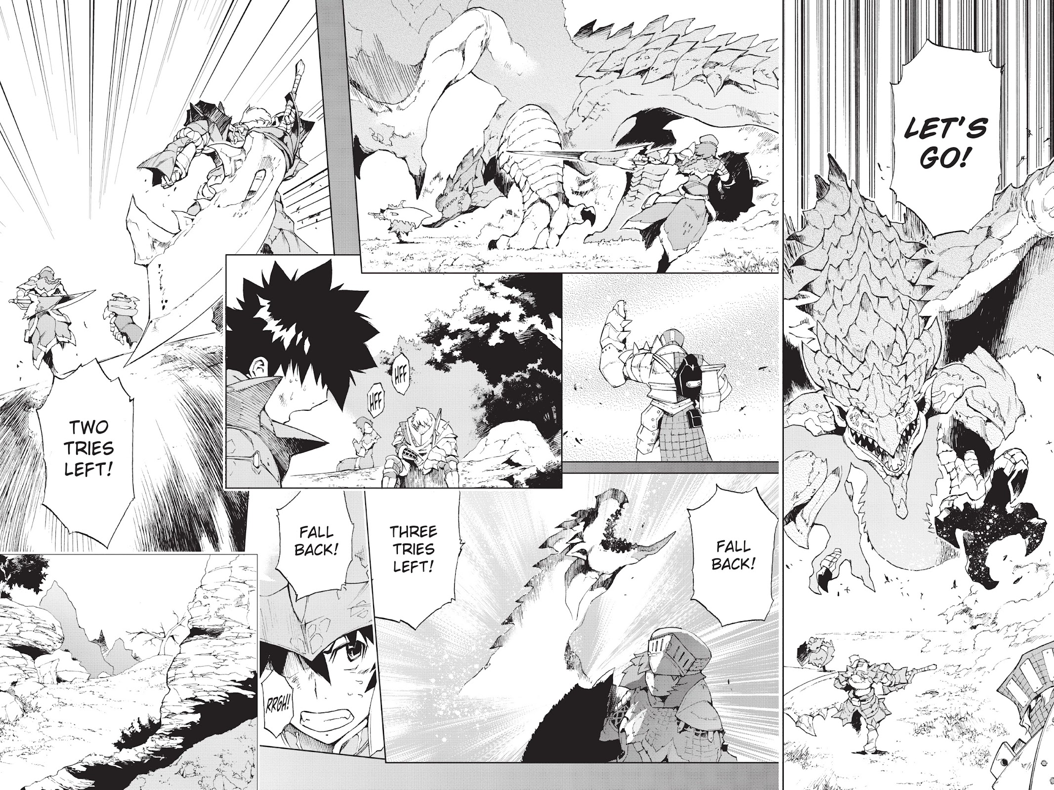 Monster Hunter - Senkou no Kariudo Chapter 8 page 14 - Chapter 8: Hand Signals