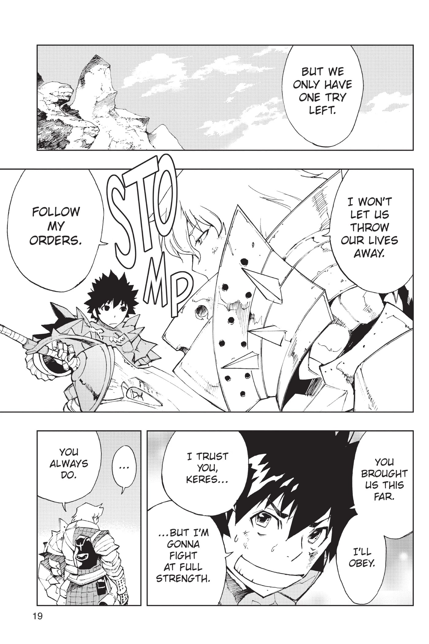 Monster Hunter - Senkou no Kariudo Chapter 8 page 16 - Chapter 8: Hand Signals