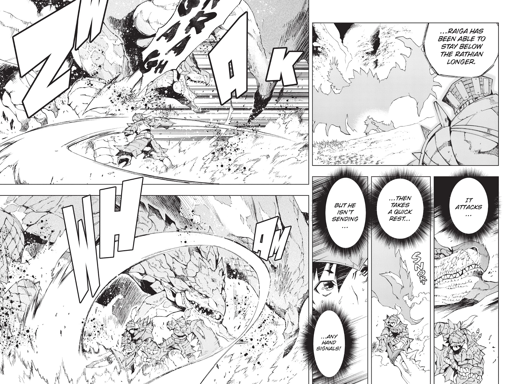 Monster Hunter - Senkou no Kariudo Chapter 8 page 19 - Chapter 8: Hand Signals