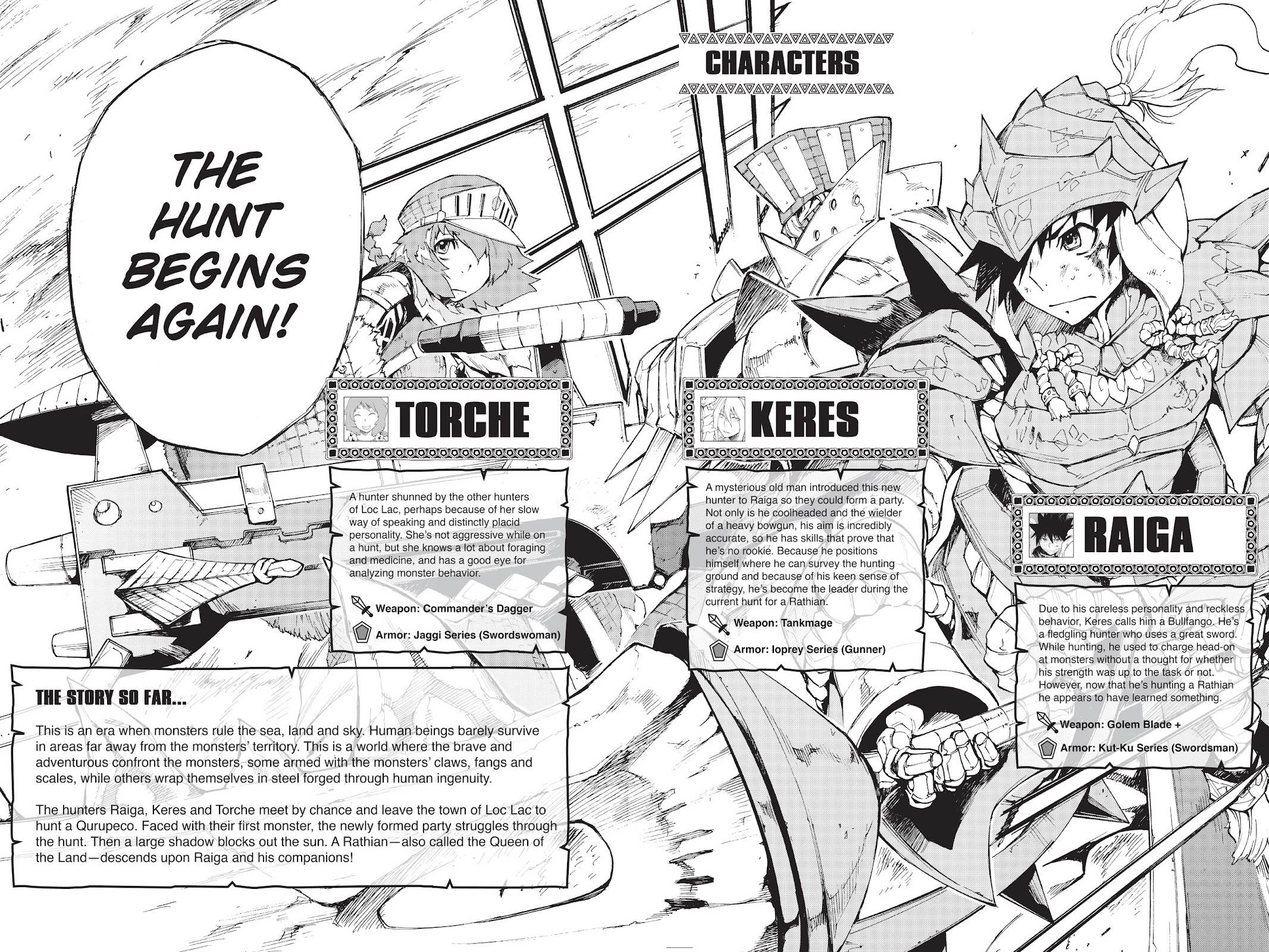 Monster Hunter - Senkou no Kariudo Chapter 8 page 3 - Chapter 8: Hand Signals