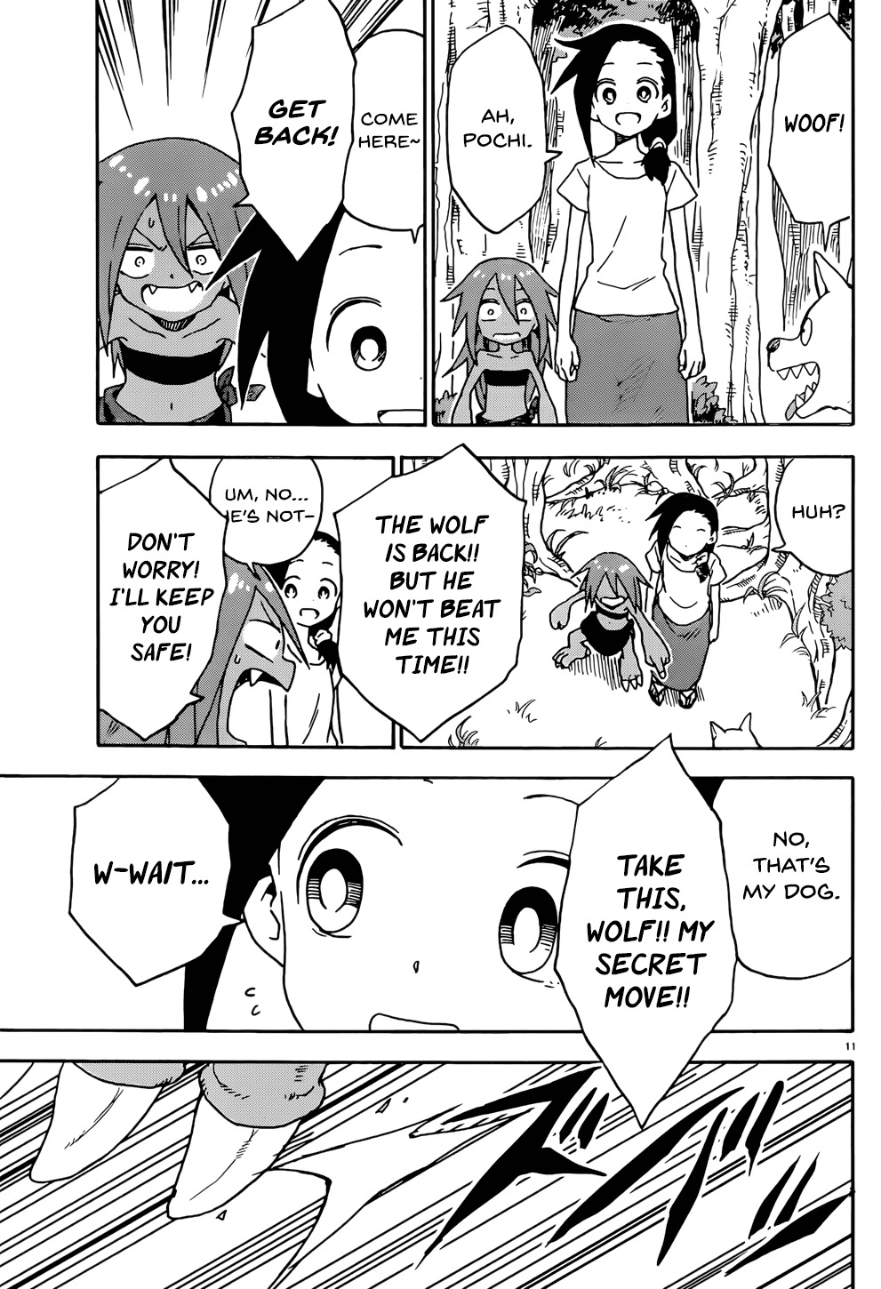 Monster Lizard Chapter 0 page 11 - Chapter 0: Oneshot