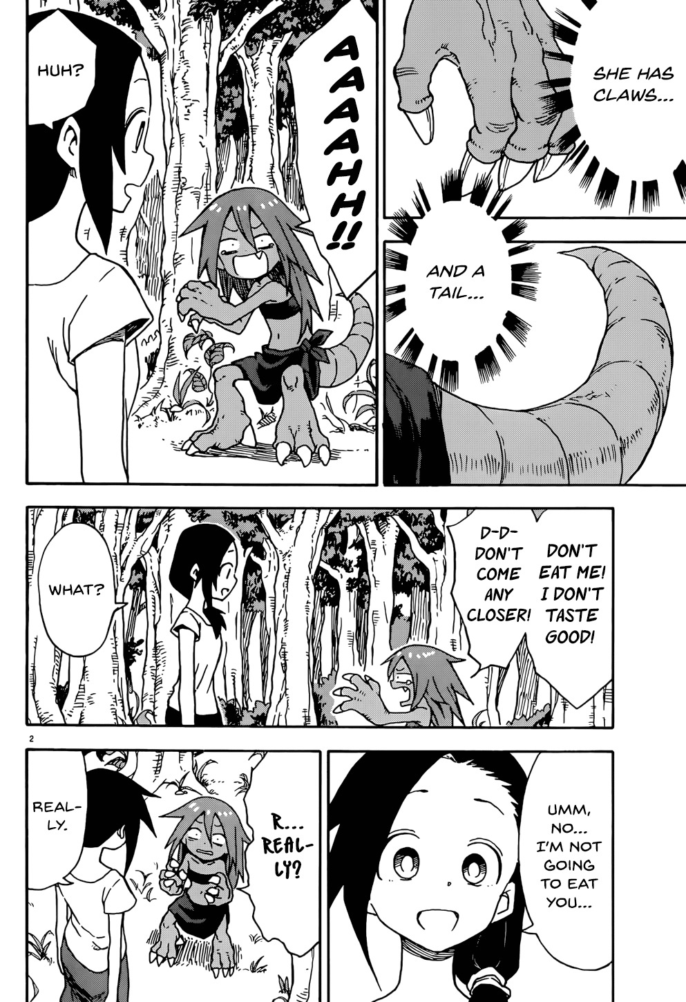 Monster Lizard Chapter 0 page 2 - Chapter 0: Oneshot