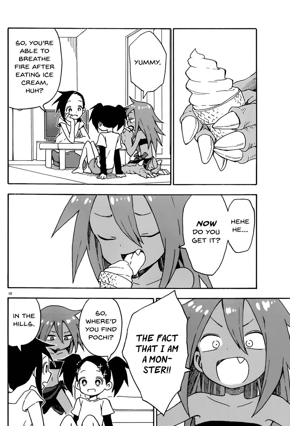 Monster Lizard Chapter 0 page 22 - Chapter 0: Oneshot