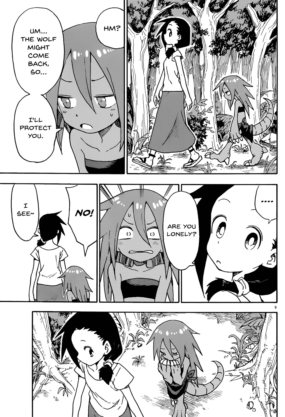 Monster Lizard Chapter 0 page 9 - Chapter 0: Oneshot