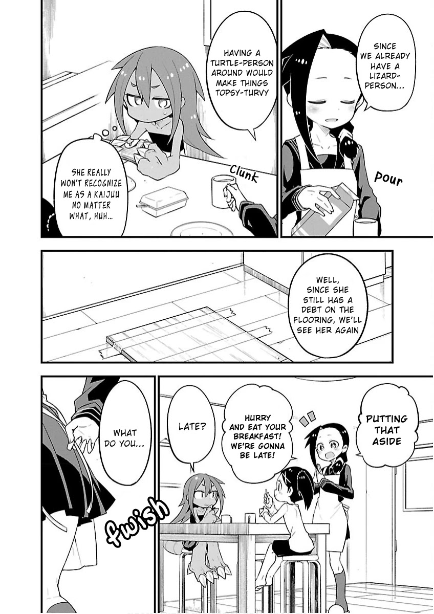 Monster Lizard Chapter 15 page 2 - Chapter 15: High Schooler Tokage