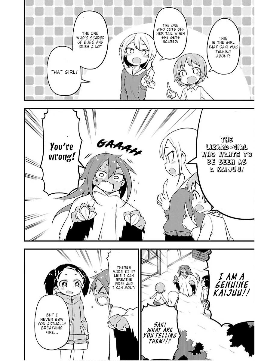 Monster Lizard Chapter 16 page 10 - Chapter 16: Grade Schooler Tokage