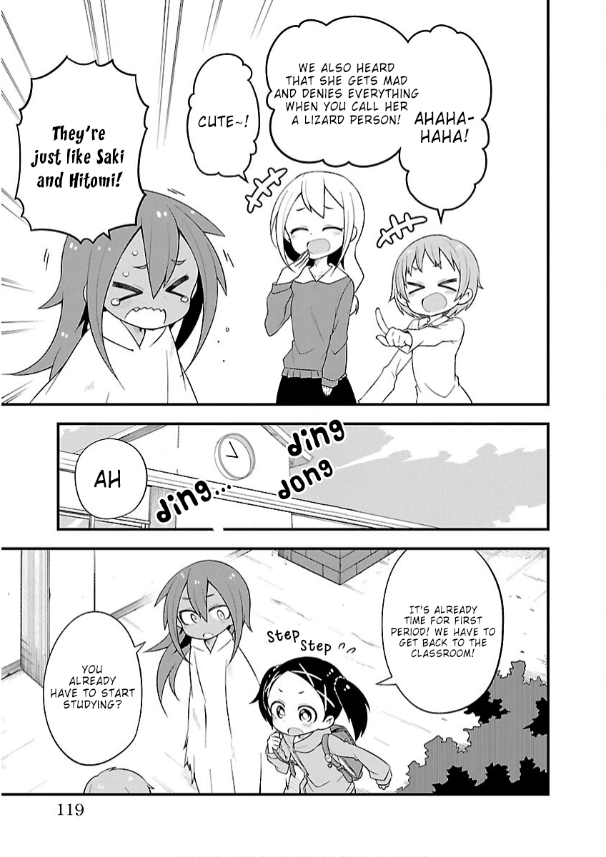 Monster Lizard Chapter 16 page 11 - Chapter 16: Grade Schooler Tokage