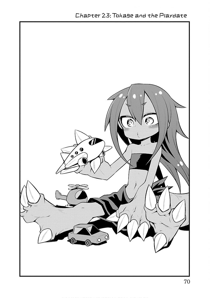 Monster Lizard Chapter 23 page 2 - Chapter 23: Tokage and the Playdate
