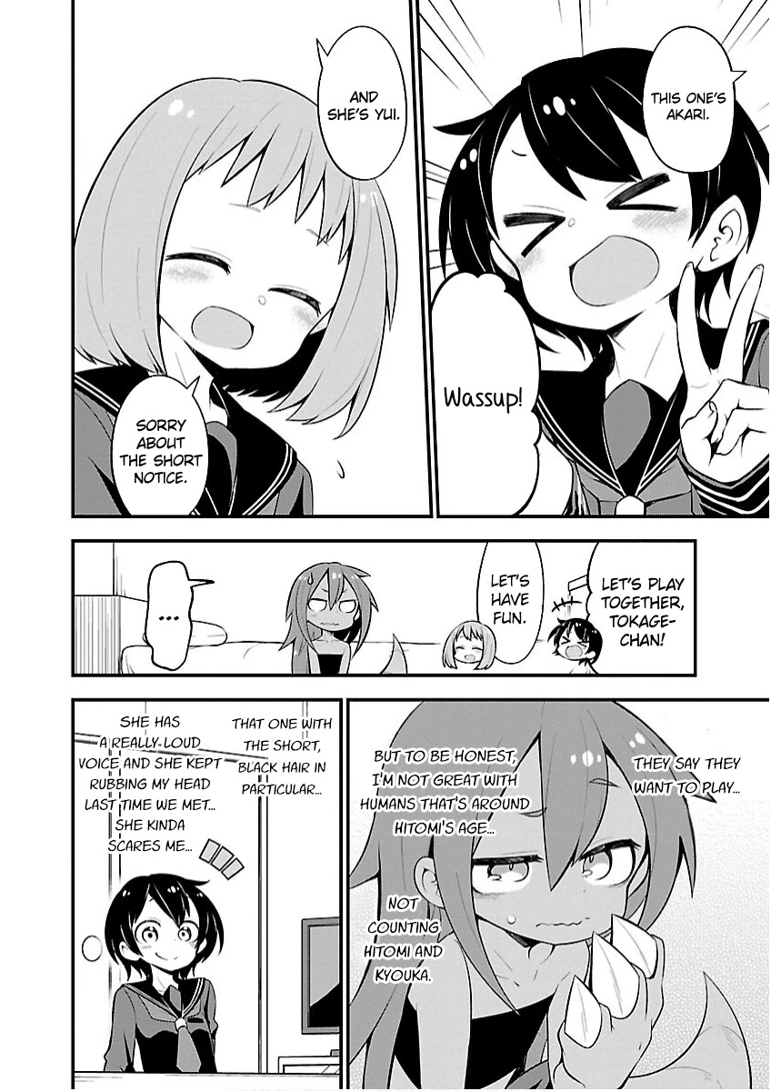Monster Lizard Chapter 23 page 4 - Chapter 23: Tokage and the Playdate