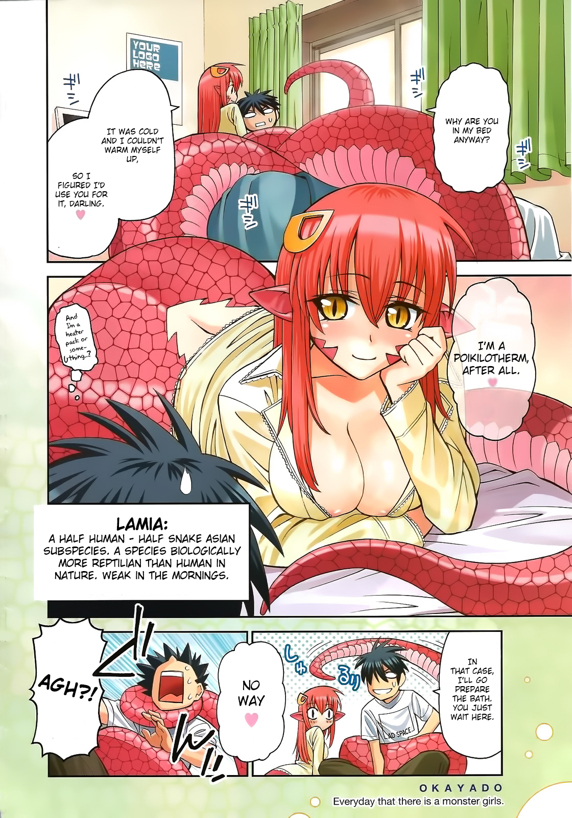 Monster Musume no Iru Nichijou Chapter 1 page 3 - Chapter 1