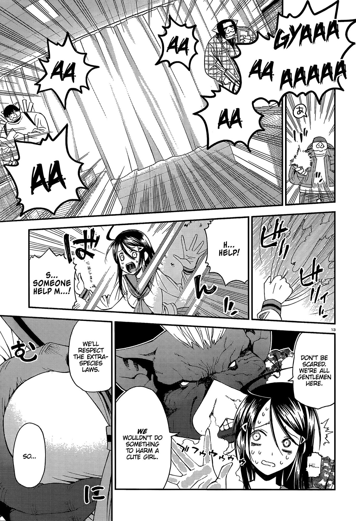 Monster Musume no Iru Nichijou Chapter 11 page 13 - Chapter 11