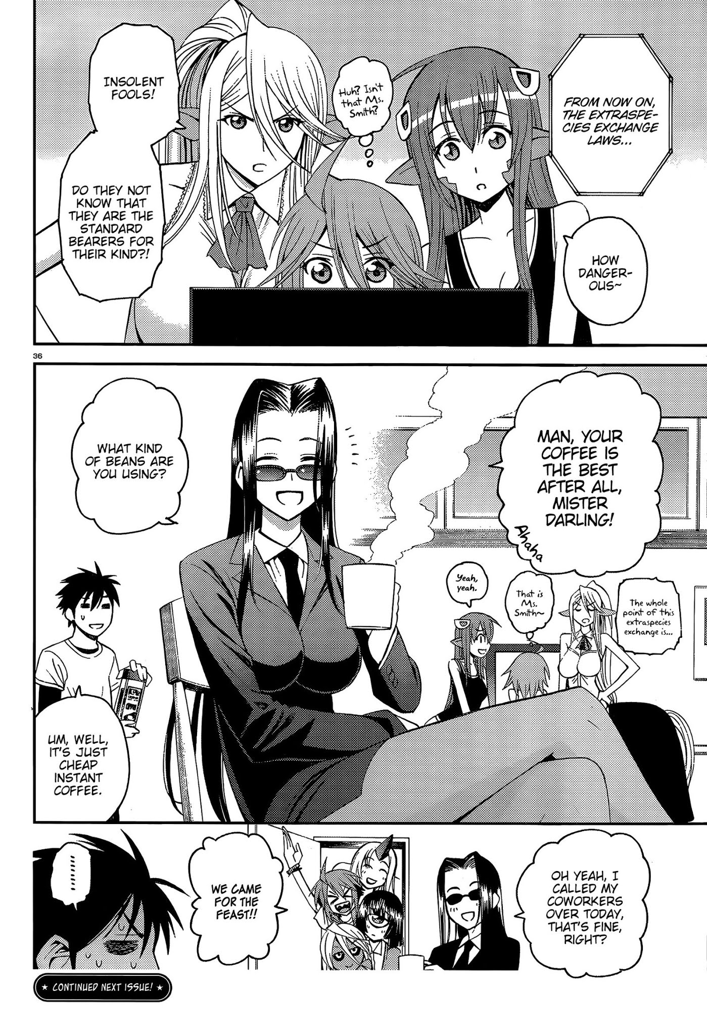 Monster Musume no Iru Nichijou Chapter 11 page 35 - Chapter 11