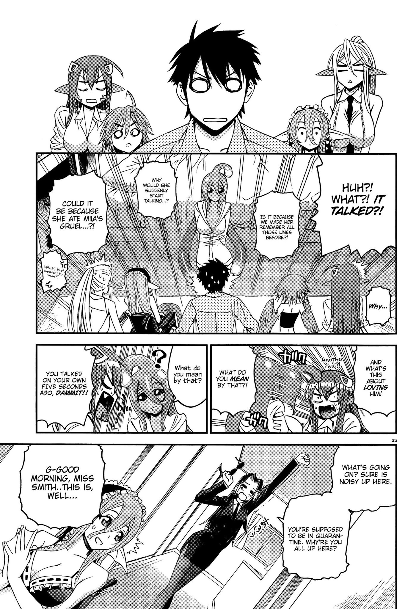 Monster Musume no Iru Nichijou Chapter 13 page 35 - Chapter 13