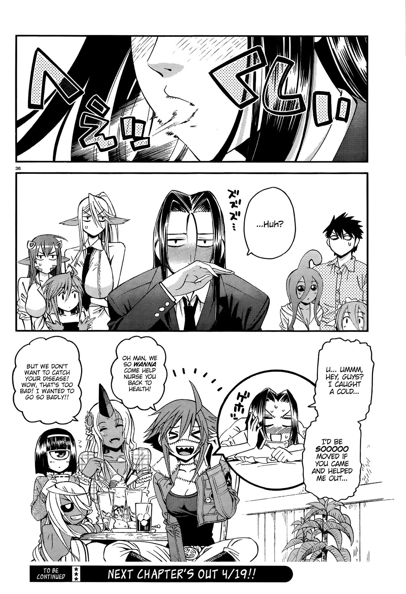 Monster Musume no Iru Nichijou Chapter 13 page 36 - Chapter 13