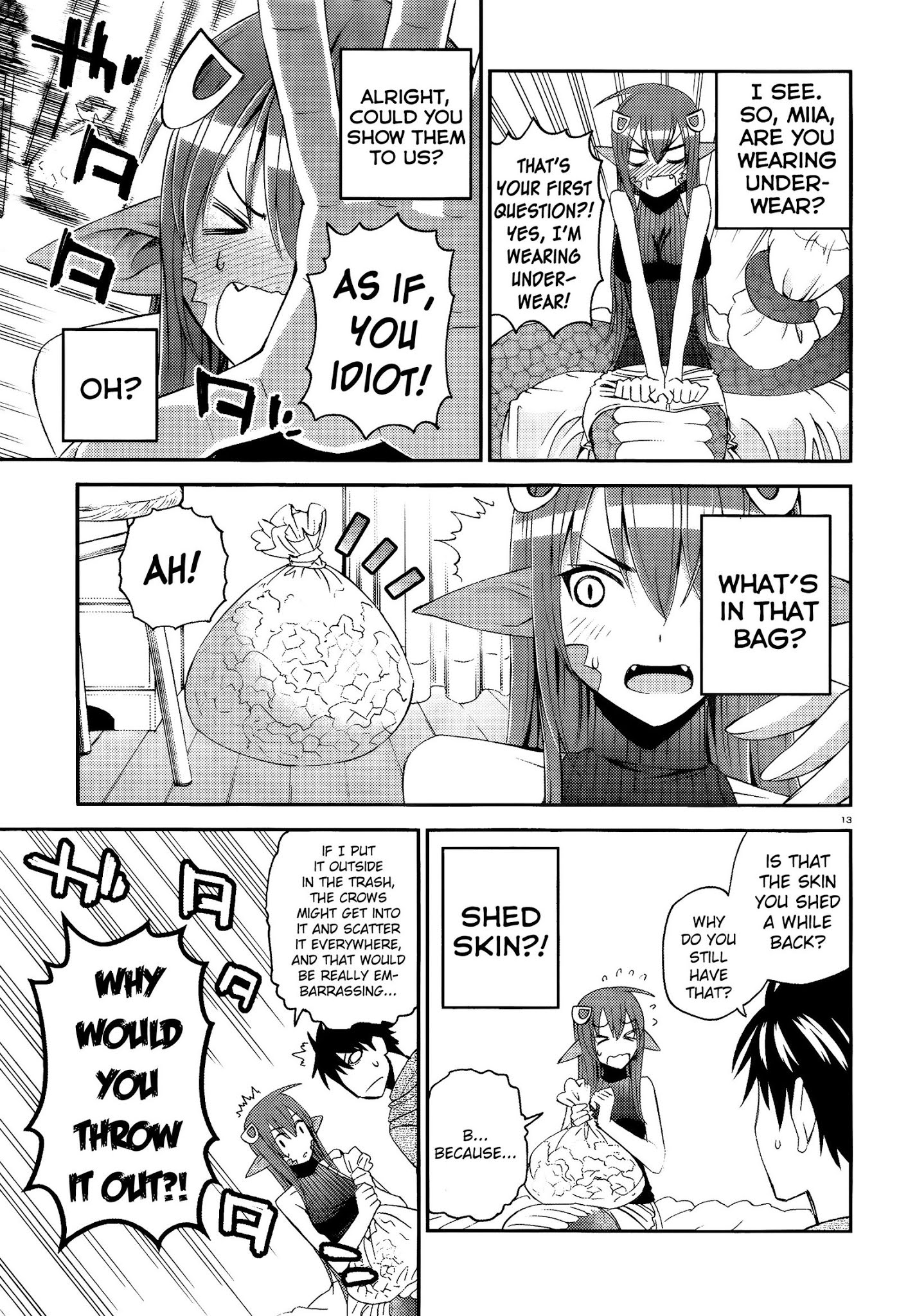 Monster Musume no Iru Nichijou Chapter 14 page 13 - Chapter 14