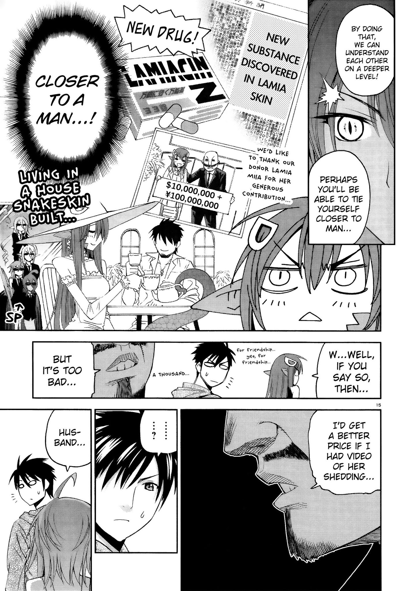 Monster Musume no Iru Nichijou Chapter 14 page 15 - Chapter 14