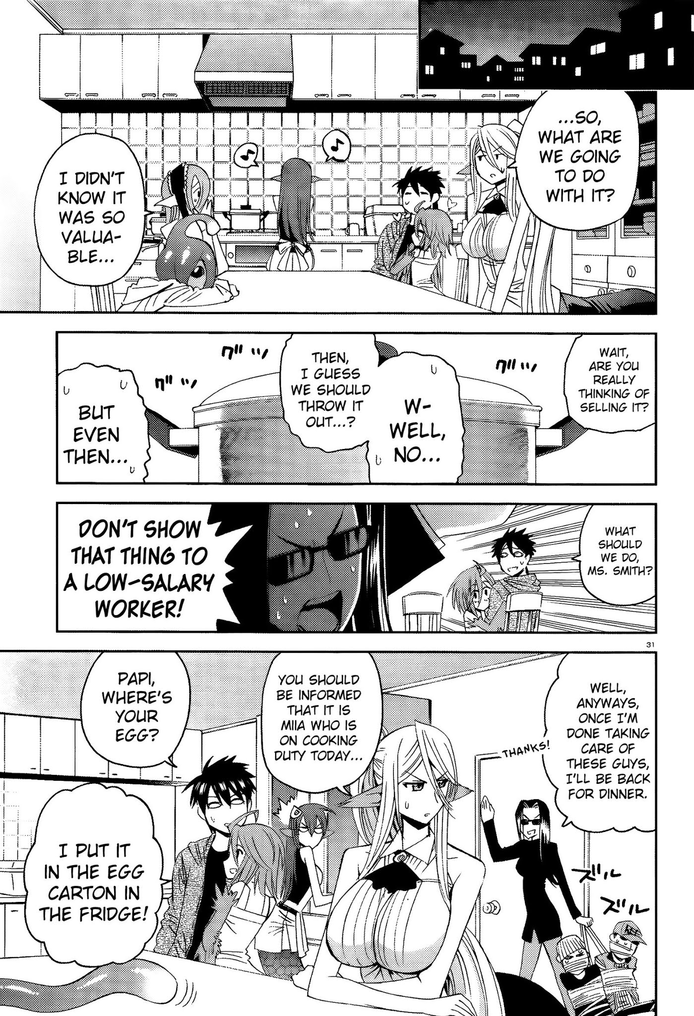 Monster Musume no Iru Nichijou Chapter 14 page 31 - Chapter 14