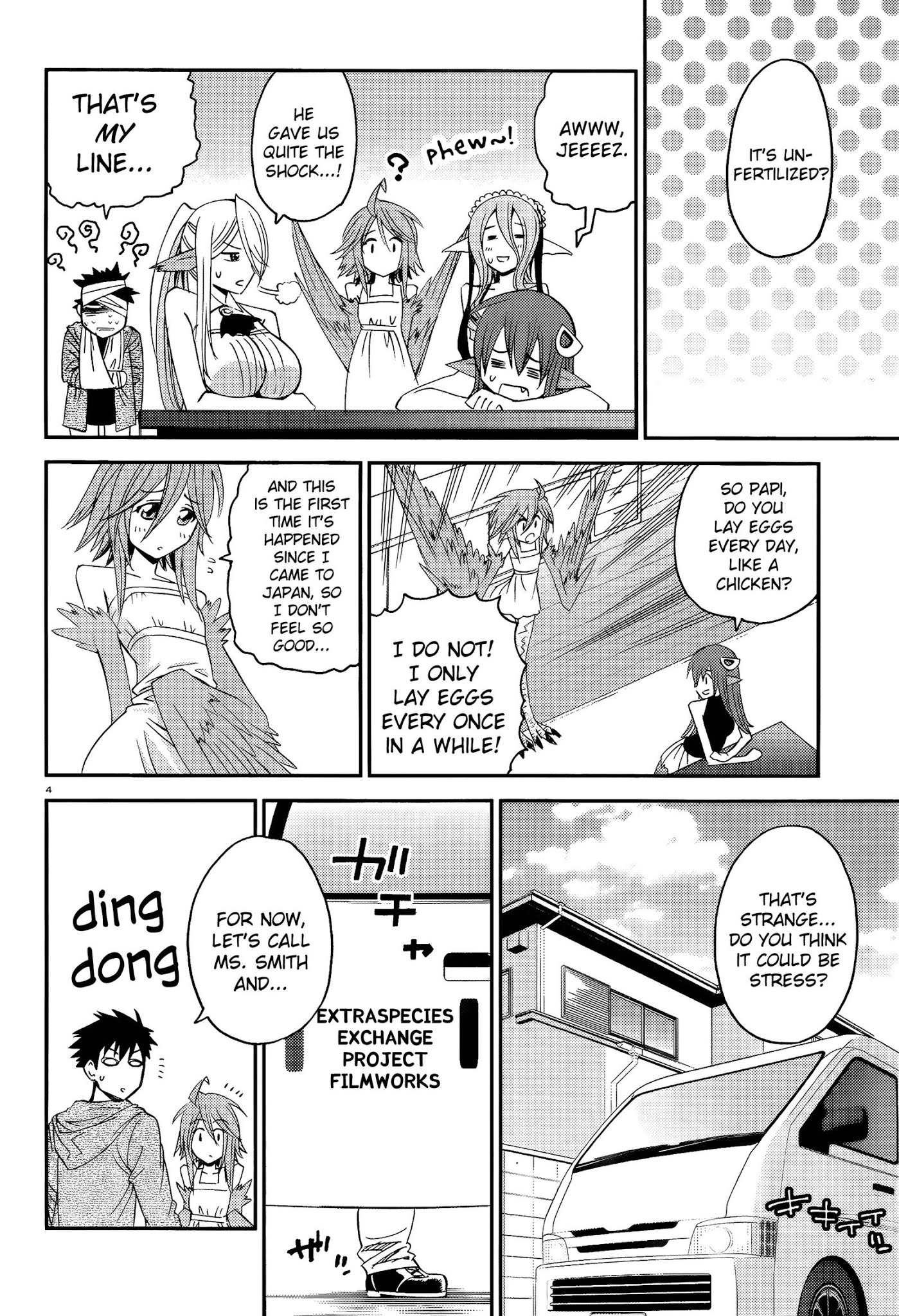Monster Musume no Iru Nichijou Chapter 14 page 4 - Chapter 14